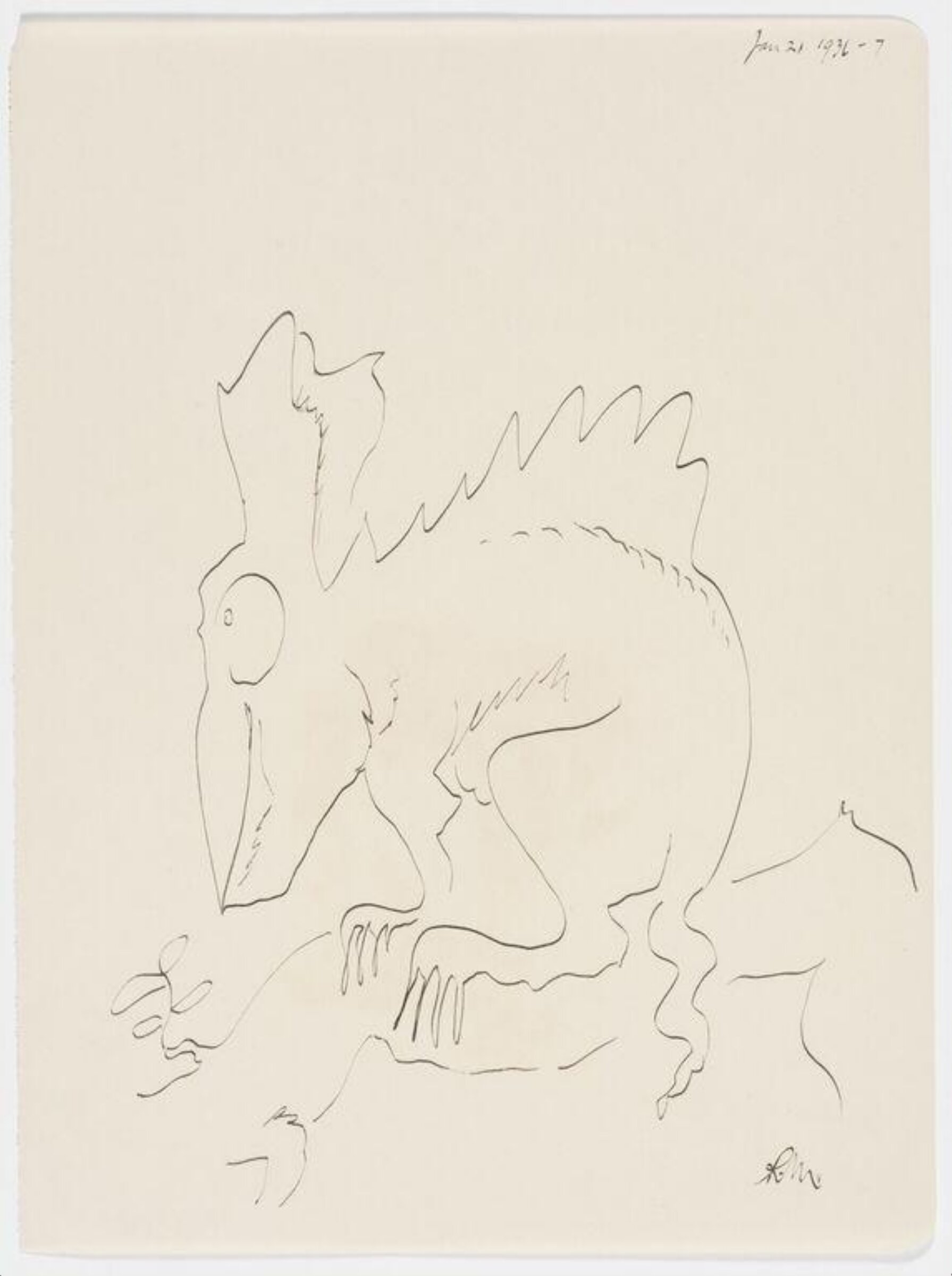 A Small Monster, Reuben Mednikoff, 1936