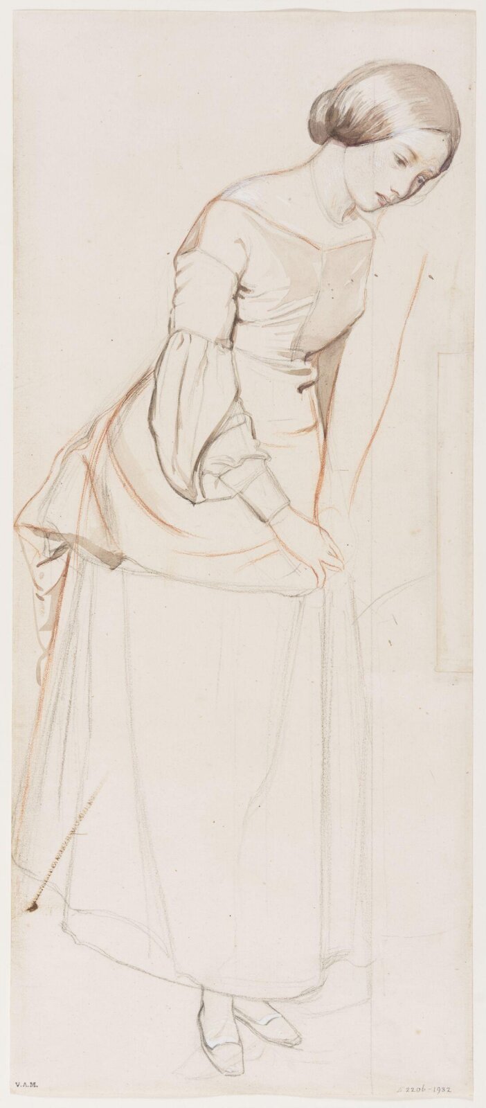 Drawing, Richard Redgrave, mid-19th century