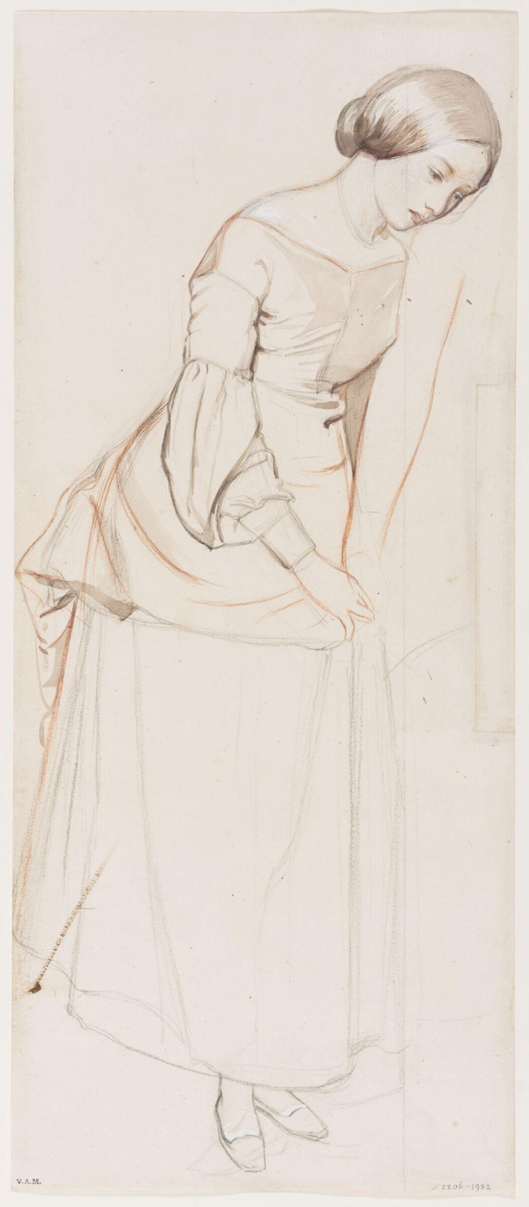 Drawing, Richard Redgrave, mid-19th century