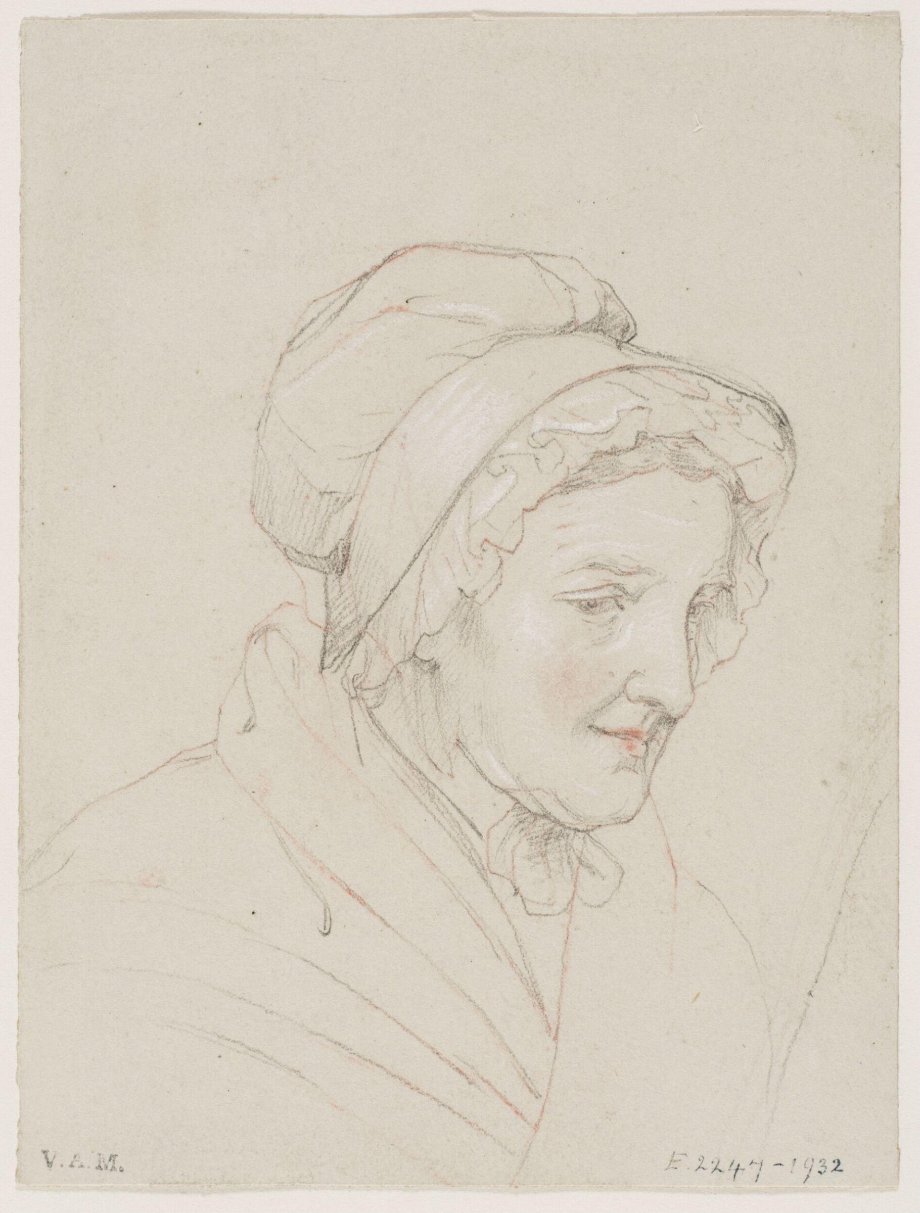 Drawing, Richard Redgrave, mid-19th century