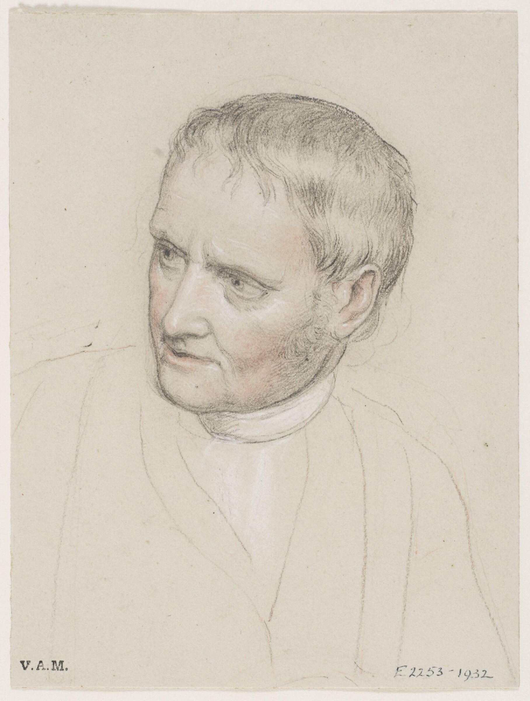 Drawing, Richard Redgrave, mid-19th century