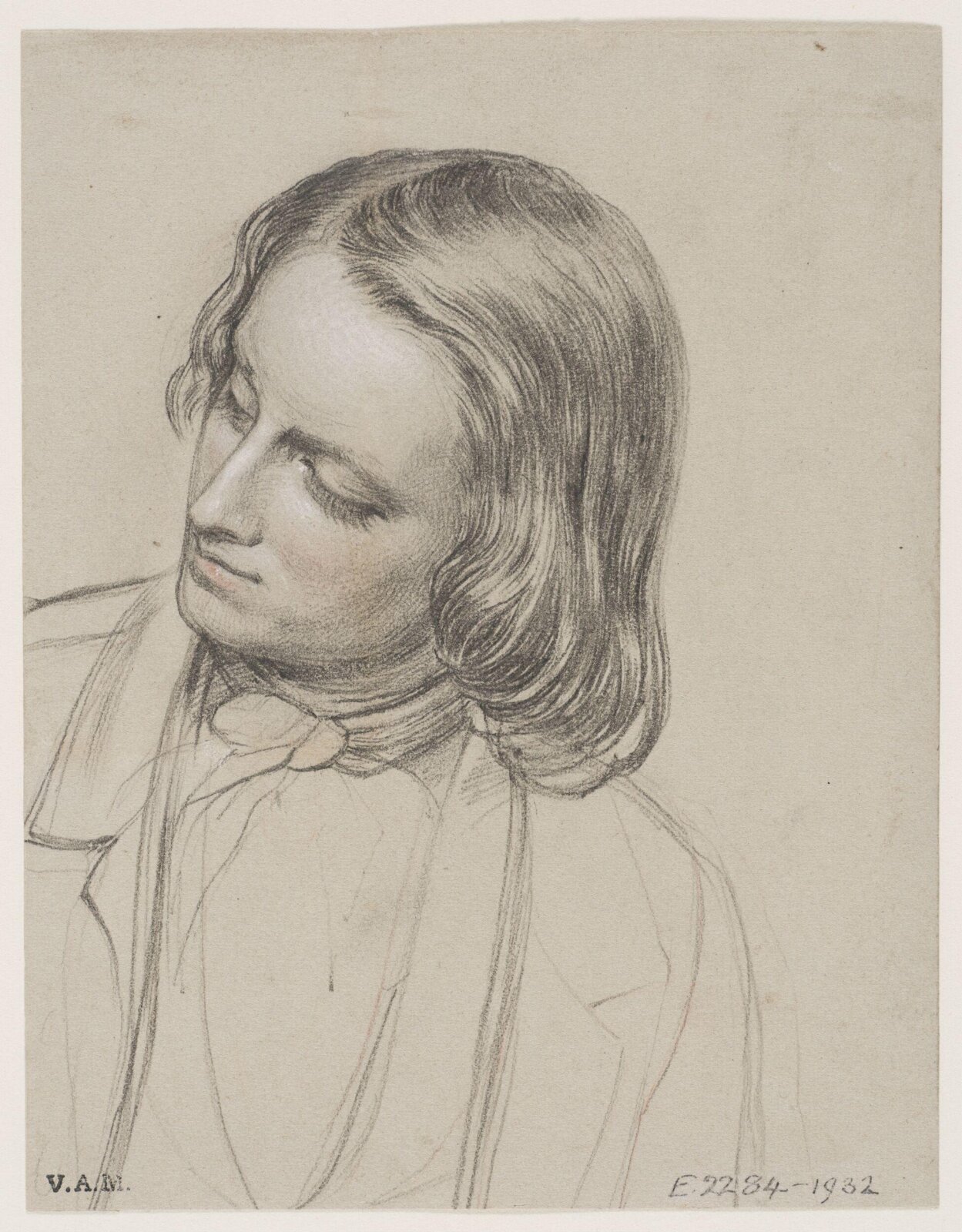 Drawing, Richard Redgrave, mid-19th century
