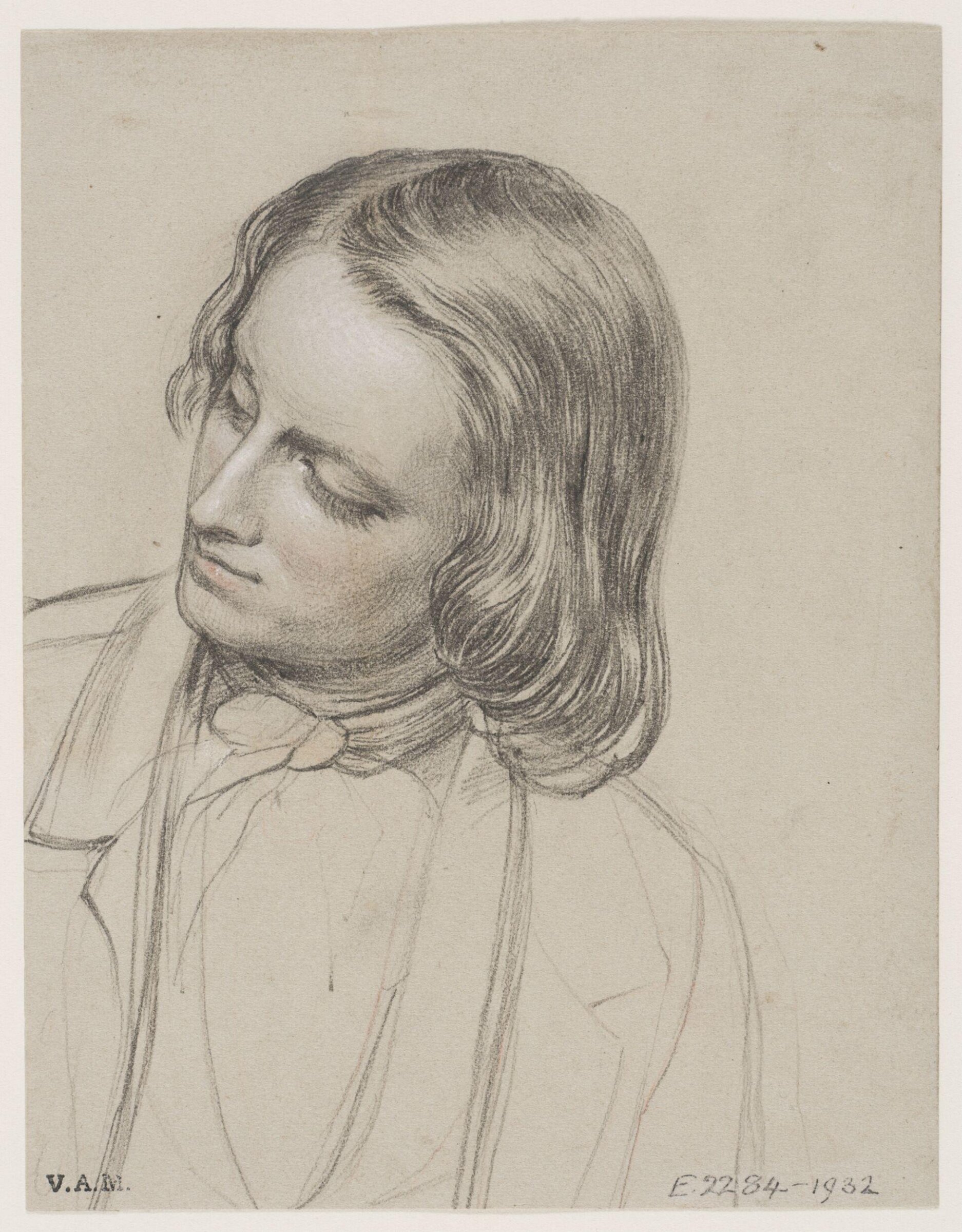 Drawing, Richard Redgrave, mid-19th century