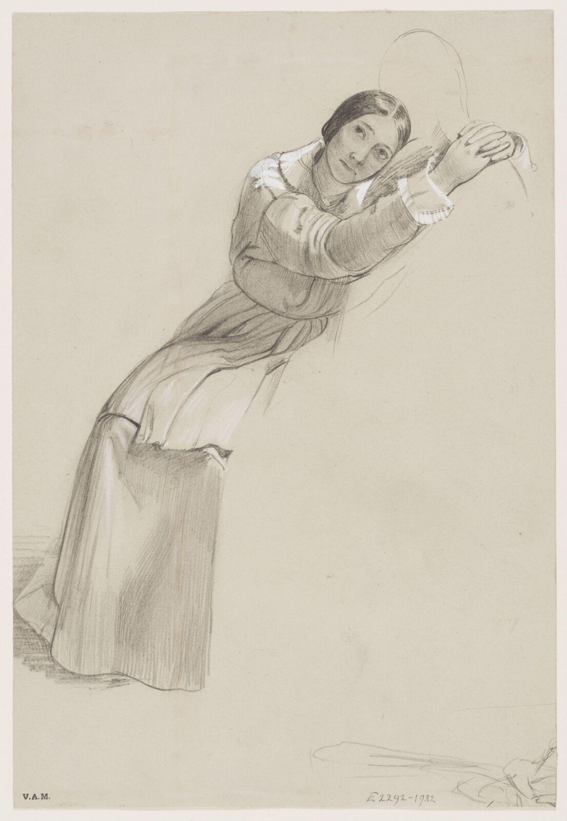 Drawing, Richard Redgrave, mid-19th century