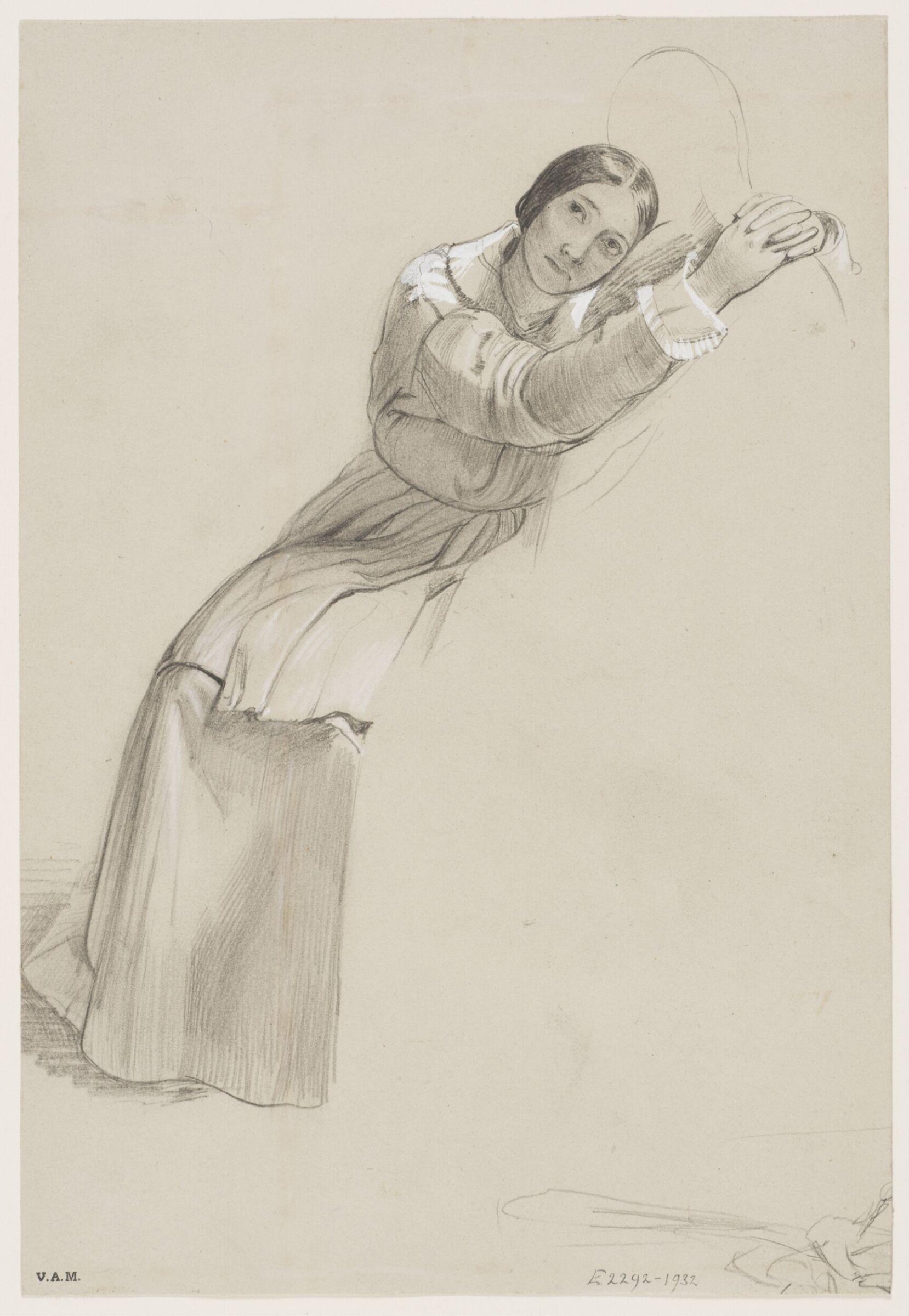 Drawing, Richard Redgrave, mid-19th century