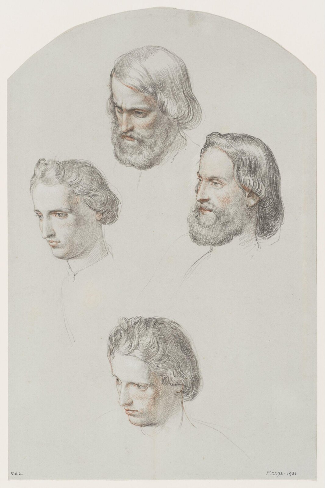 Drawing, Richard Redgrave, mid-19th century