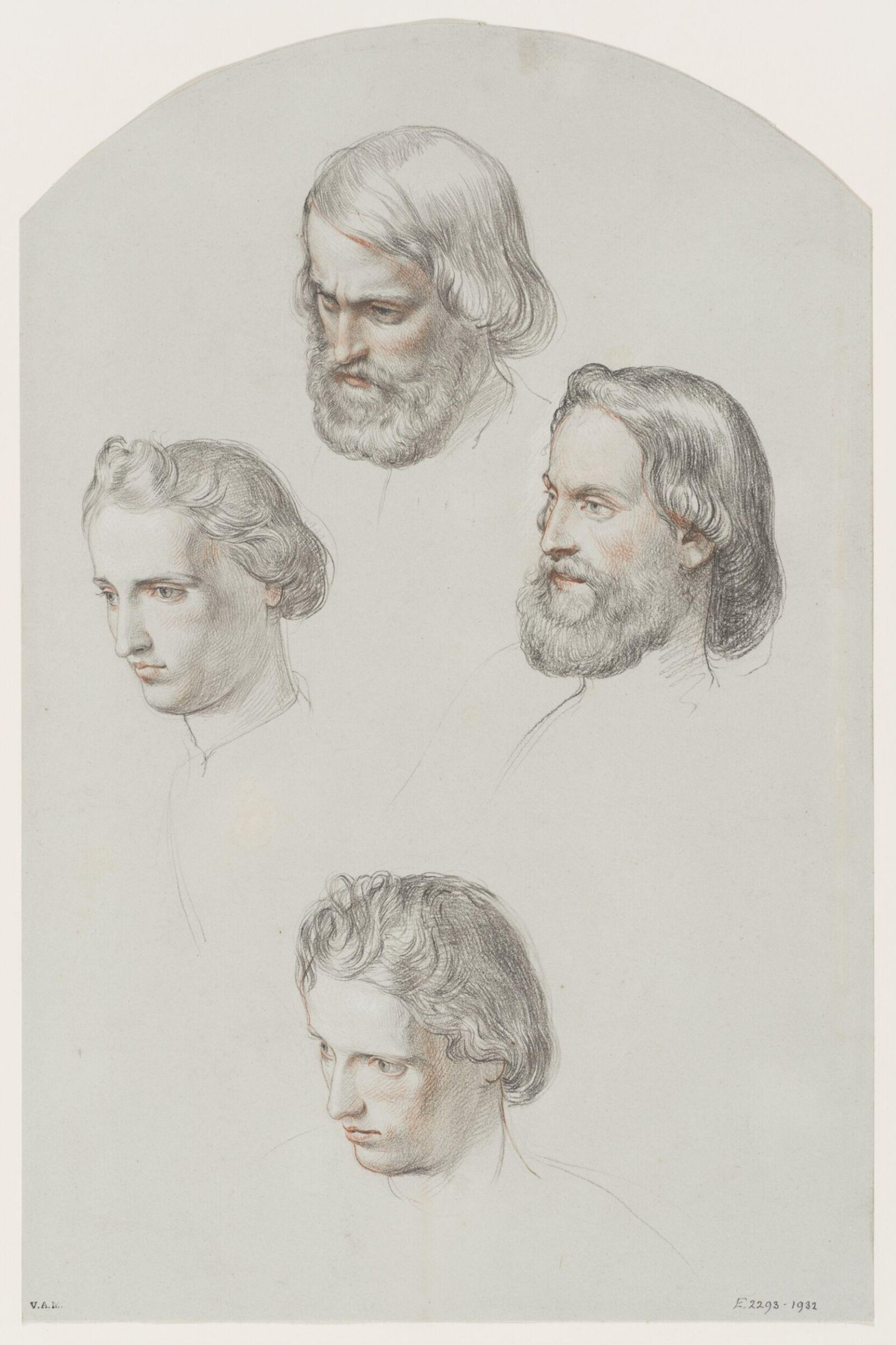 Drawing, Richard Redgrave, mid-19th century