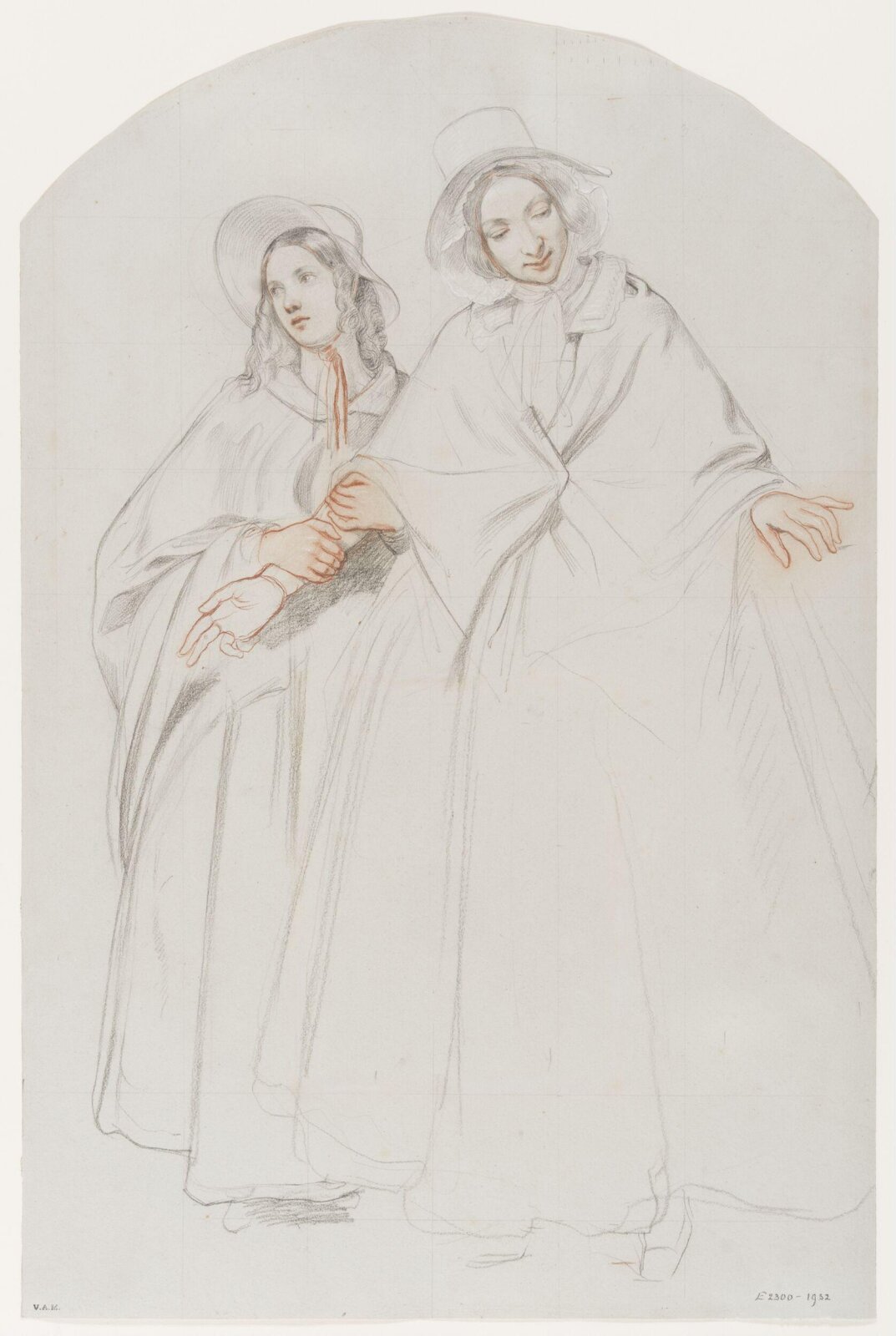 Drawing, Richard Redgrave, mid-19th century