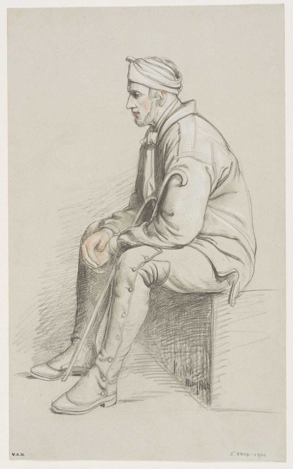 Drawing, Richard Redgrave, mid-19th century
