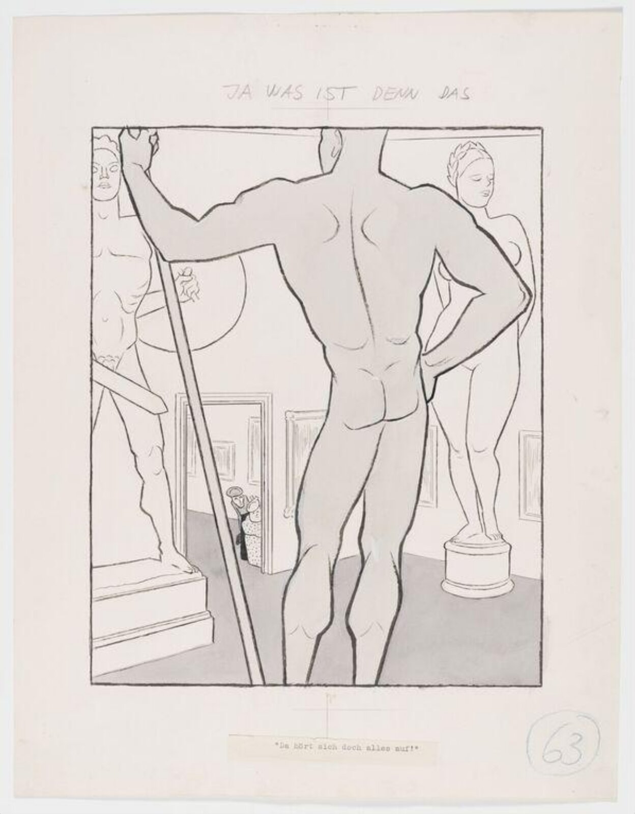 Ja, was ist denn das?, Karl Arnold, about 1935-1939