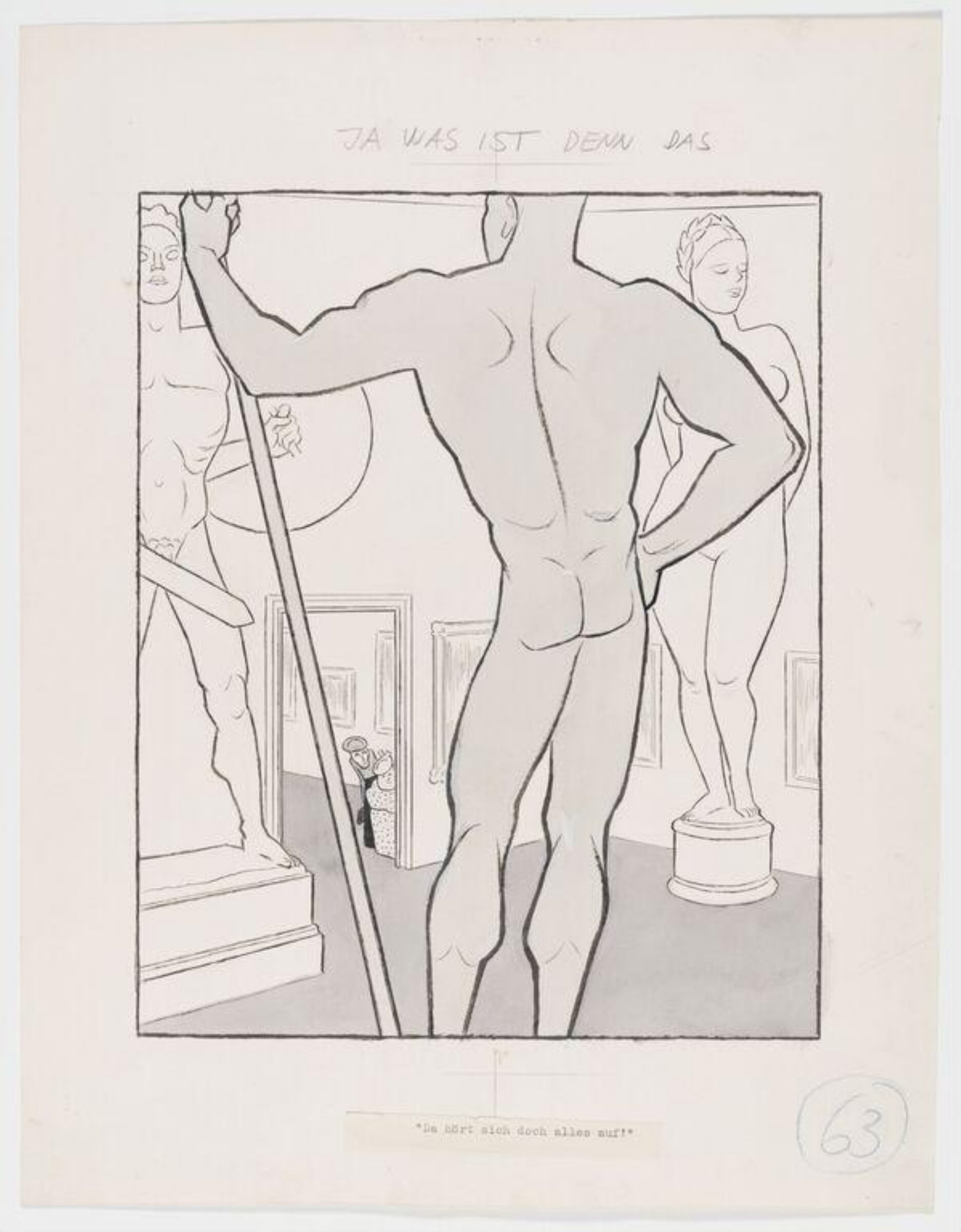 Ja, was ist denn das?, Karl Arnold, about 1935-1939