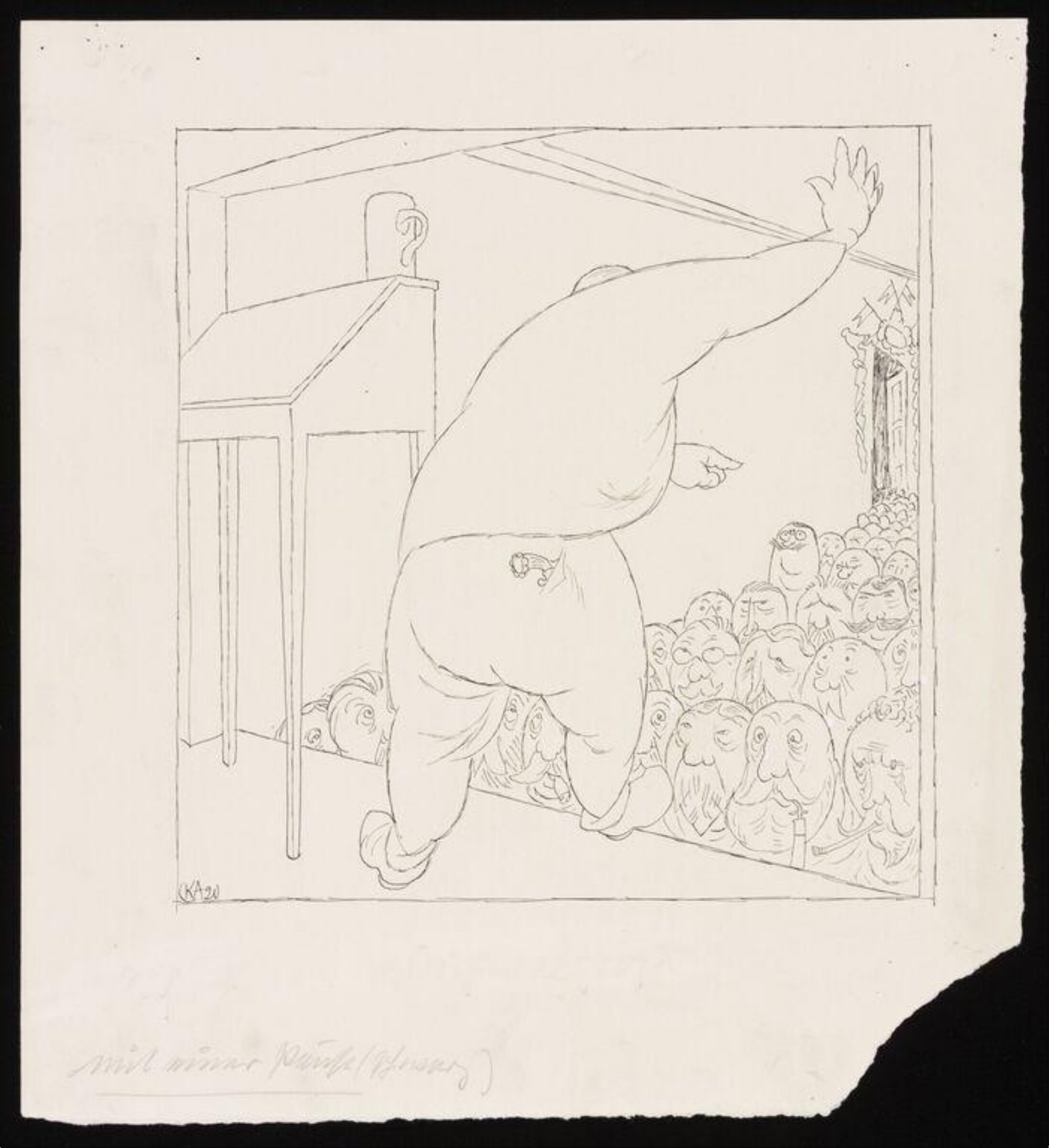 Der Volkstribun, Karl Arnold, 1920