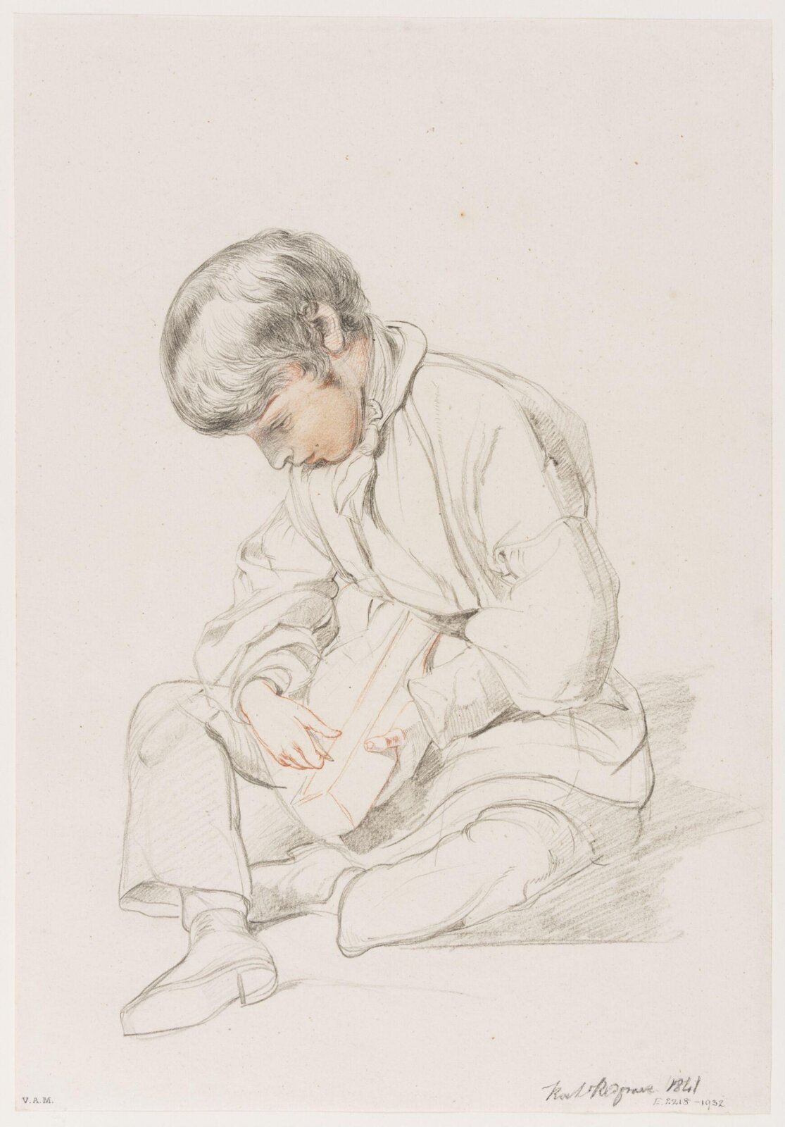 Drawing, Richard Redgrave, mid-19th century
