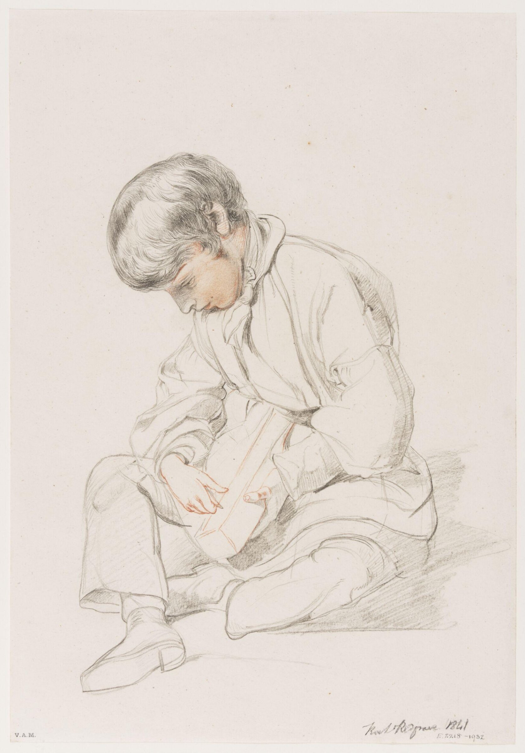 Drawing, Richard Redgrave, mid-19th century