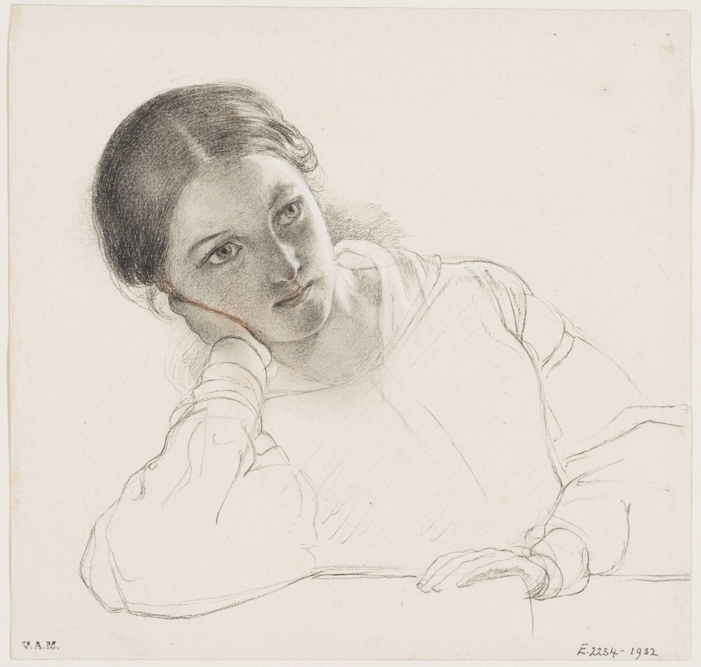 Drawing, Richard Redgrave, mid-19th century