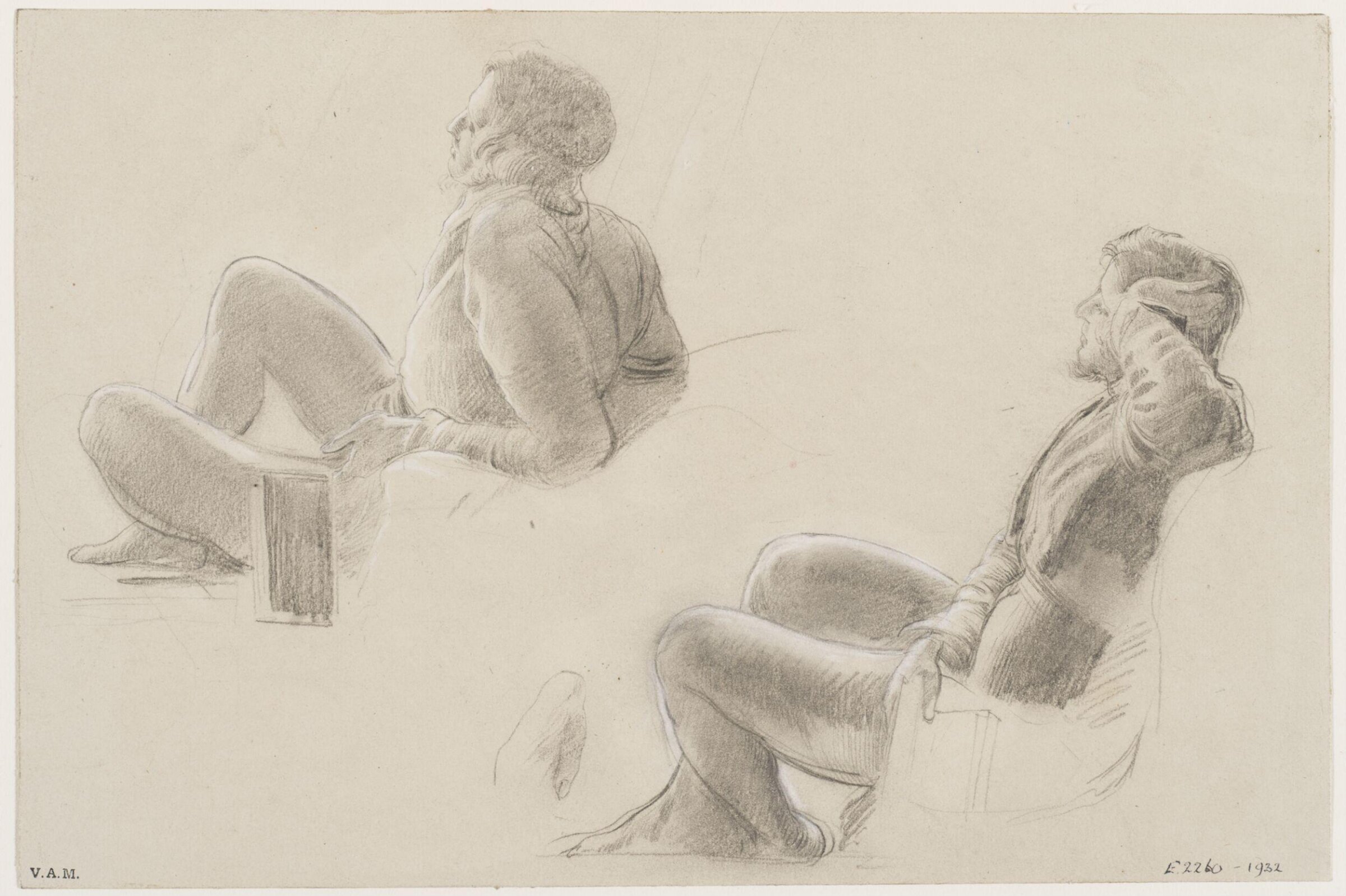 Drawing, Richard Redgrave, mid-19th century