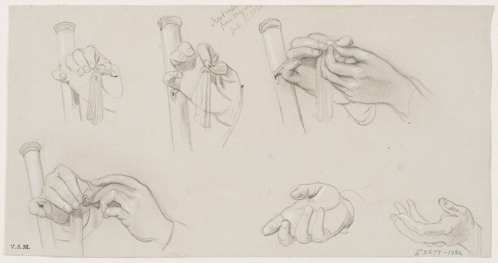 Drawing, Richard Redgrave, mid-19th century