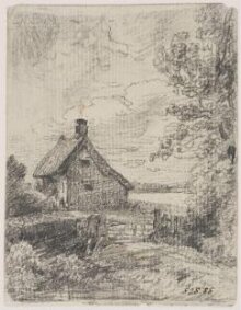 The Cottage in a Cornfield, East Bergholt. thumbnail 1