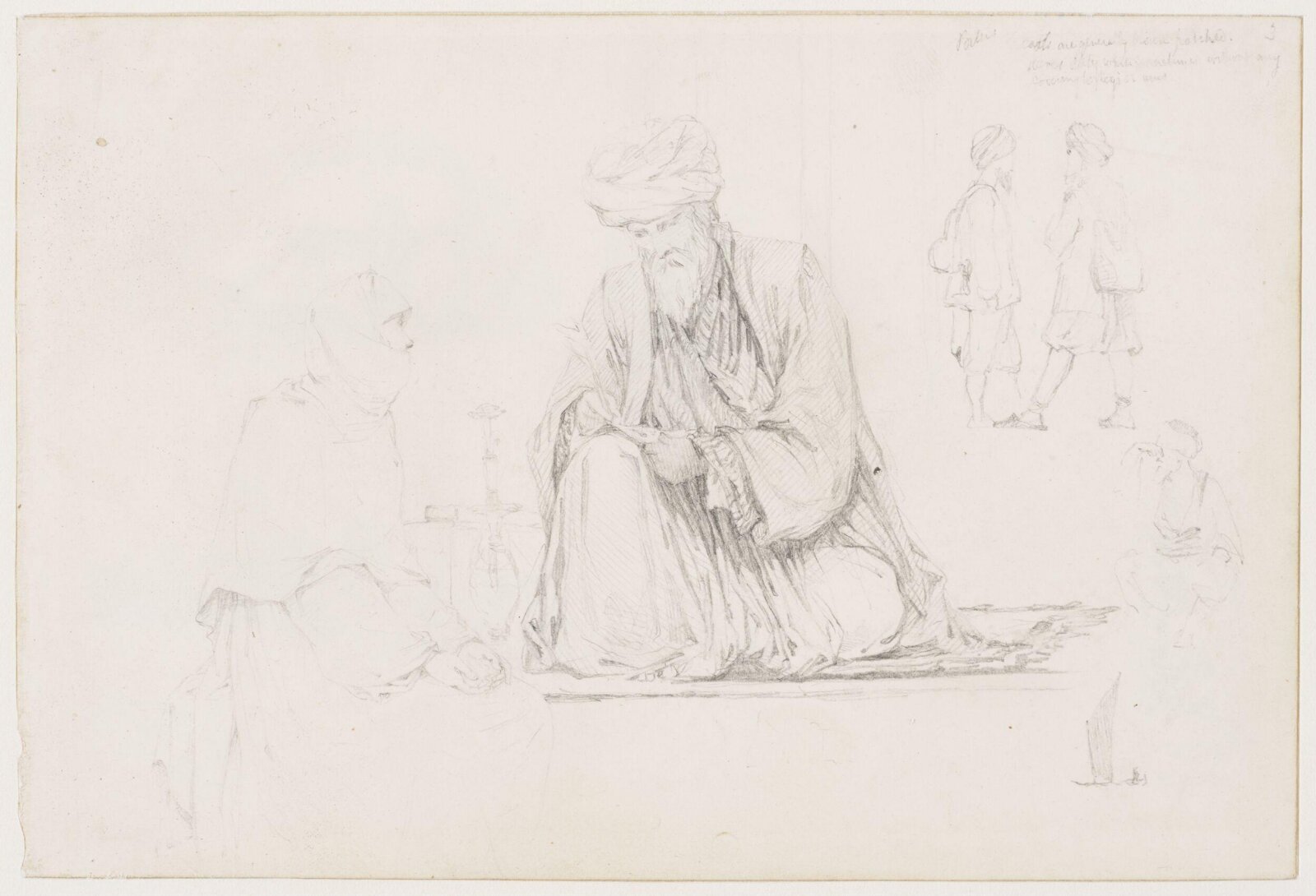 Middle Eastern Sketchbook, Richard Dadd, 1842-1843