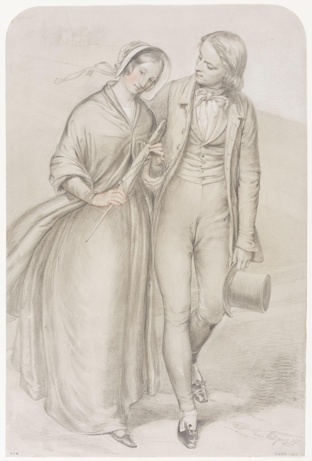 Drawing, Richard Redgrave, 1845