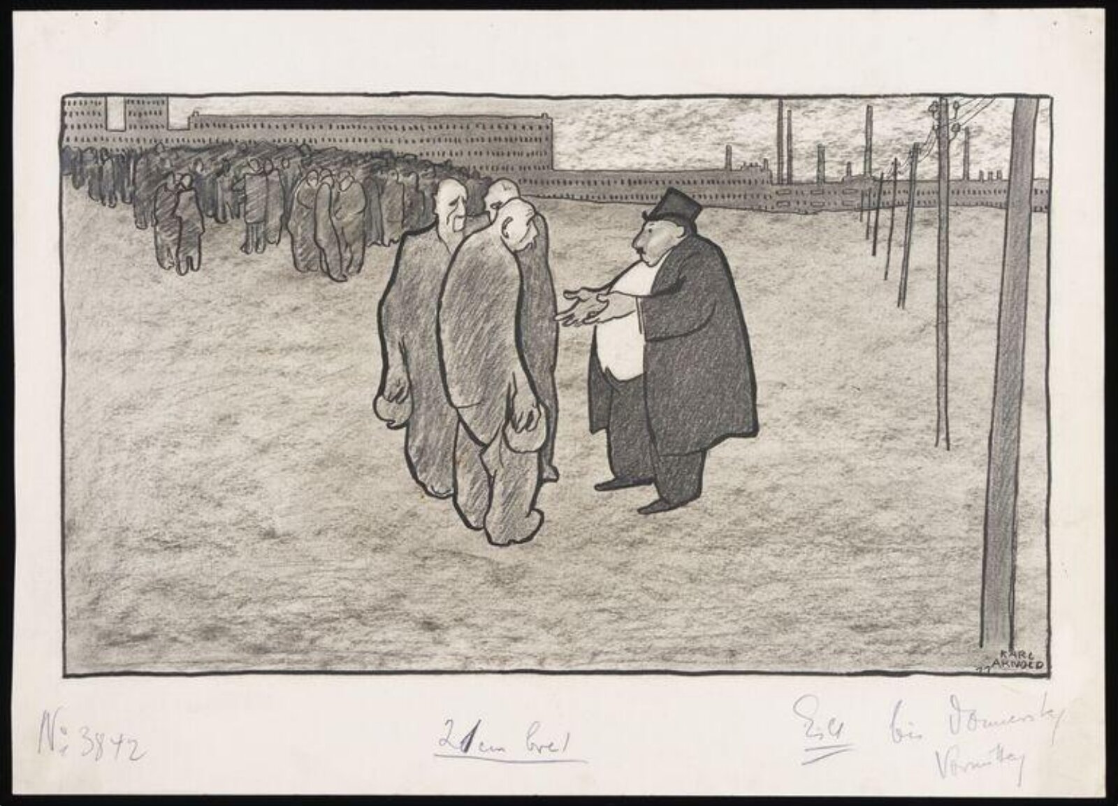 Entgegenkommen, Karl Arnold, 1911