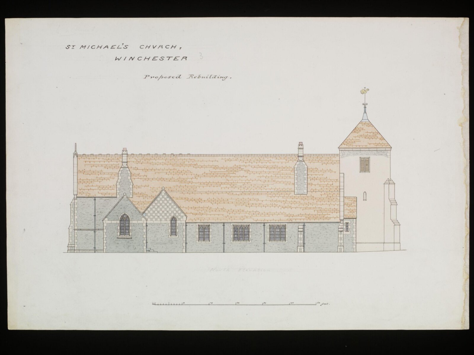 Drawing, William Butterfield