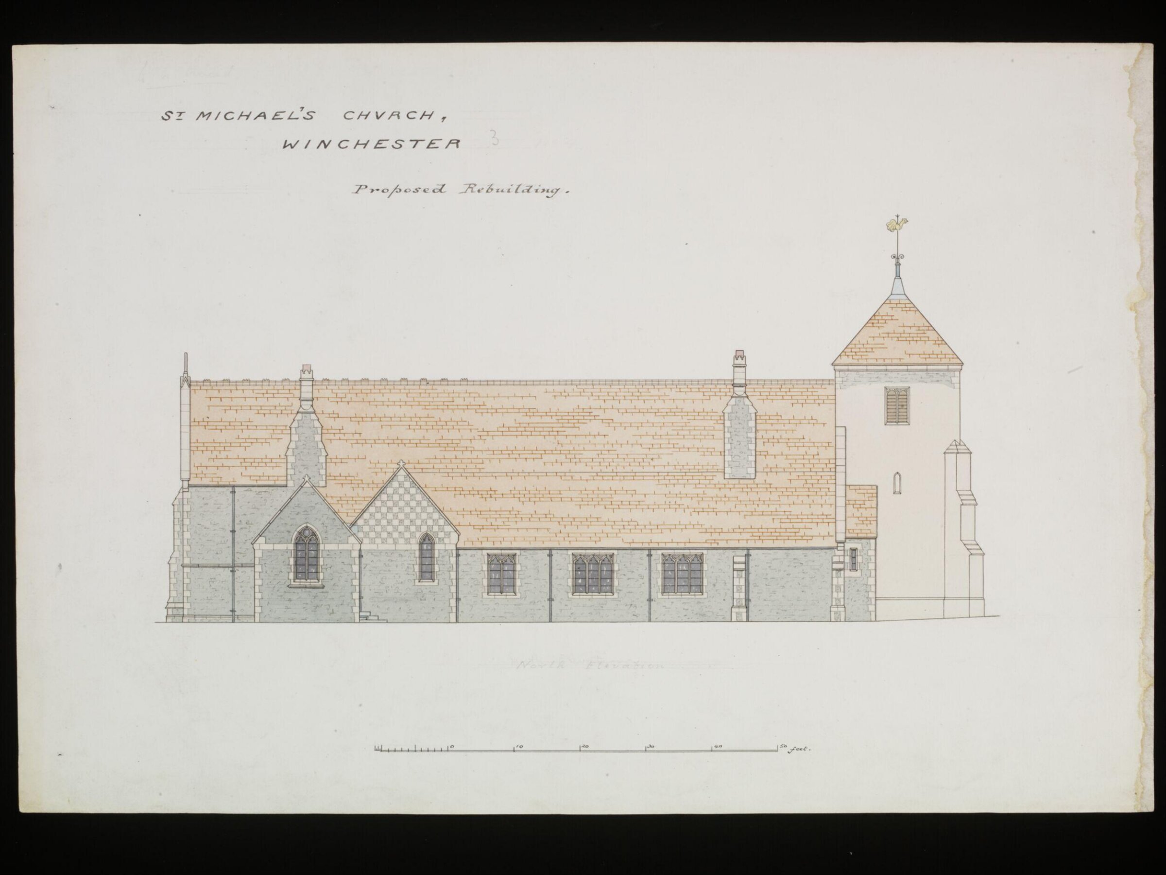 Drawing, William Butterfield