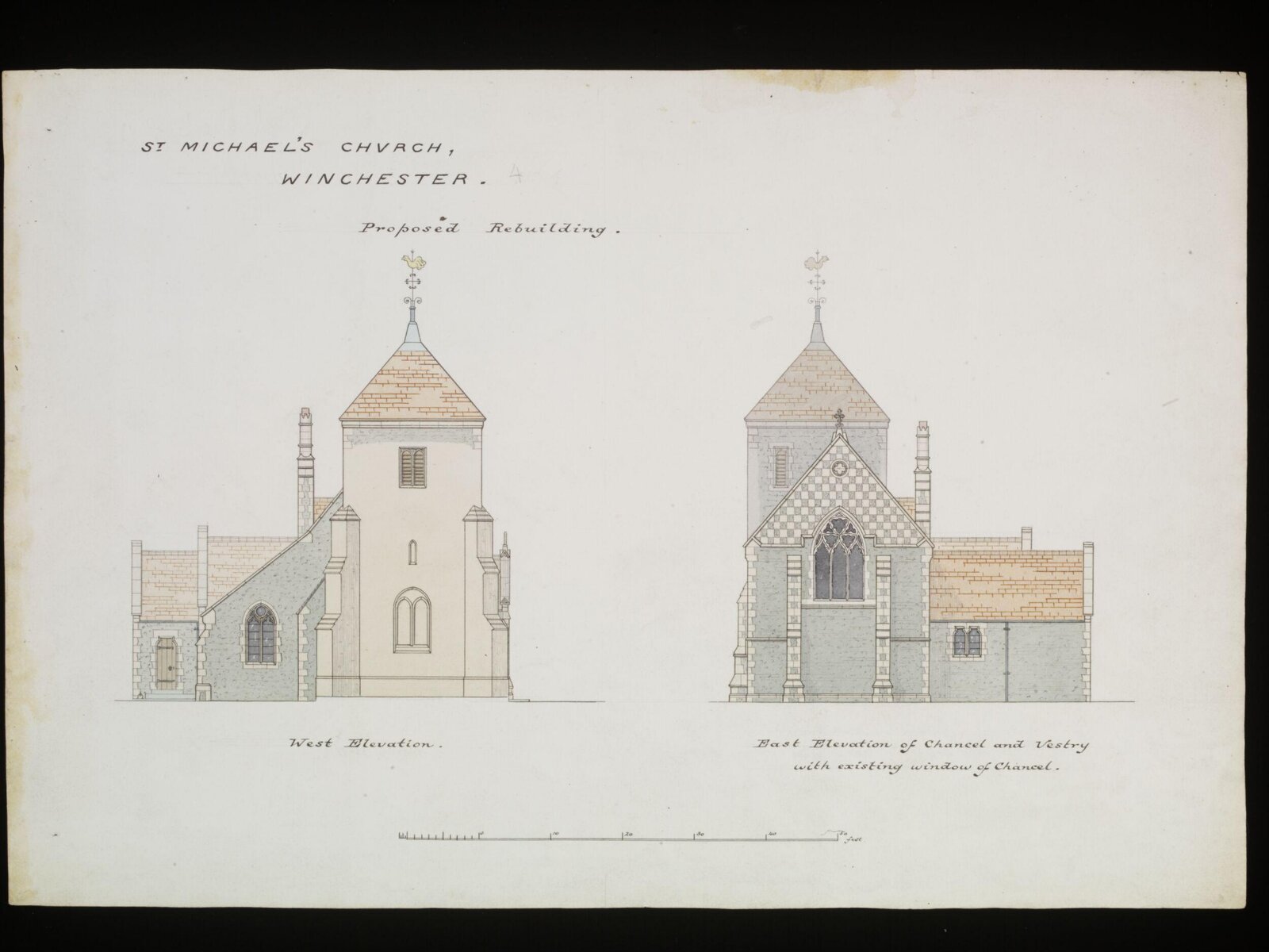 Drawing, William Butterfield