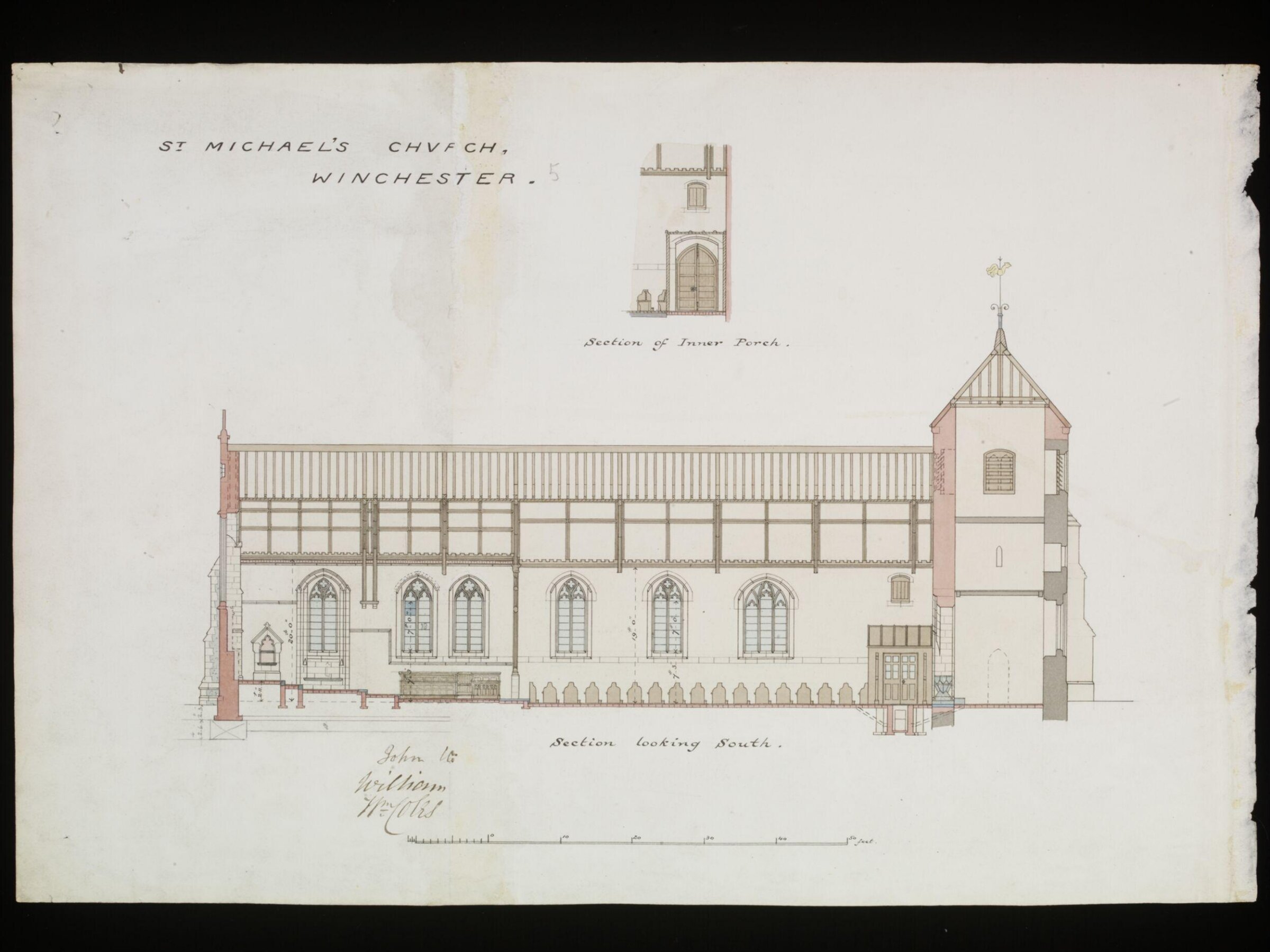 Drawing, William Butterfield