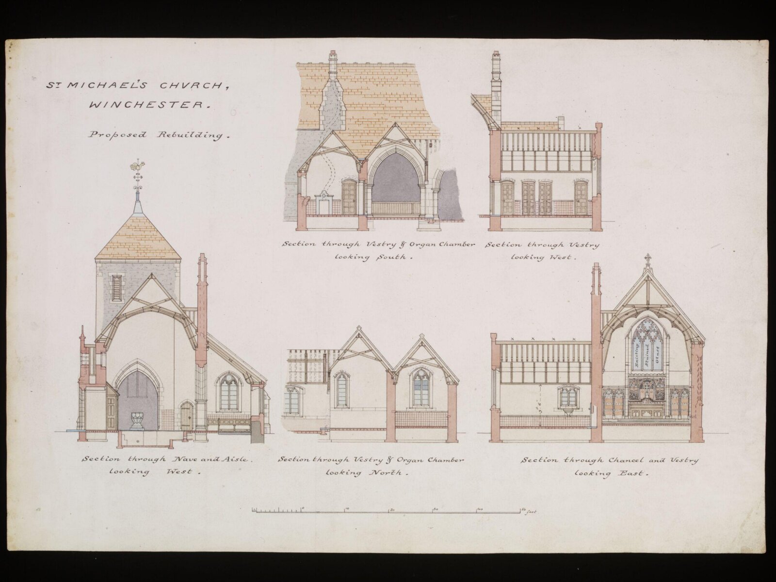 Drawing, William Butterfield