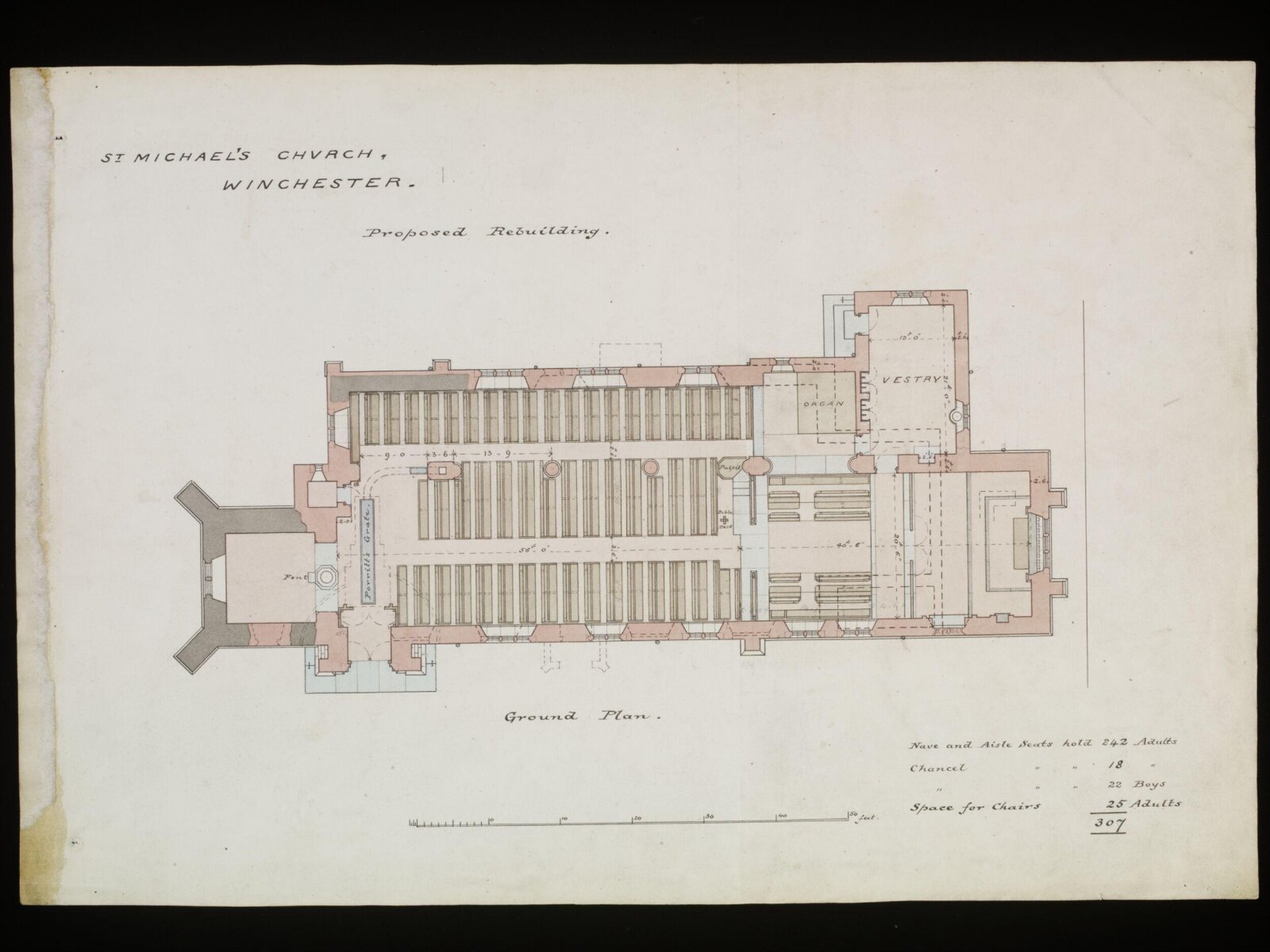 Drawing, William Butterfield