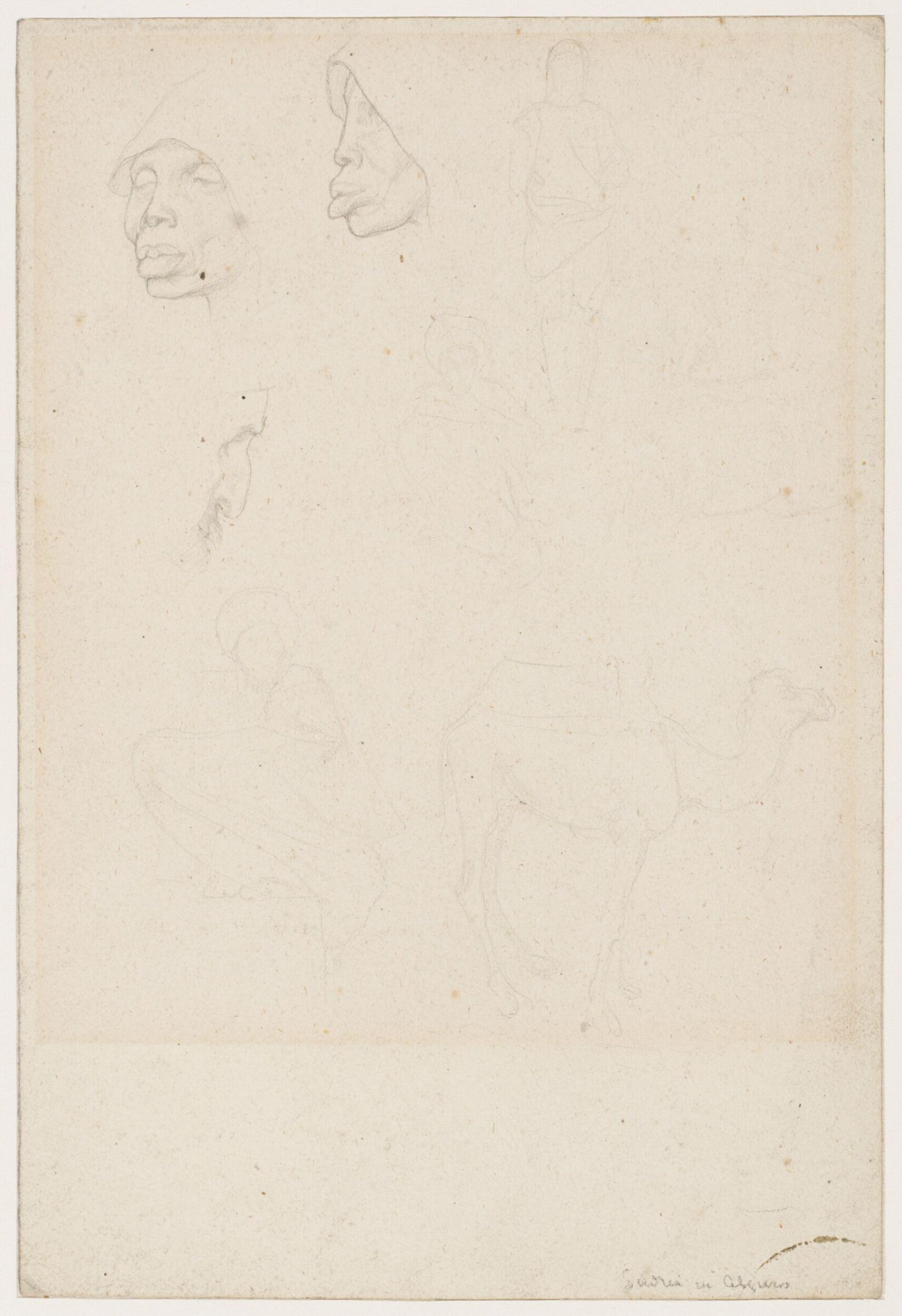Drawing, Frederic Lord Leighton, 1849