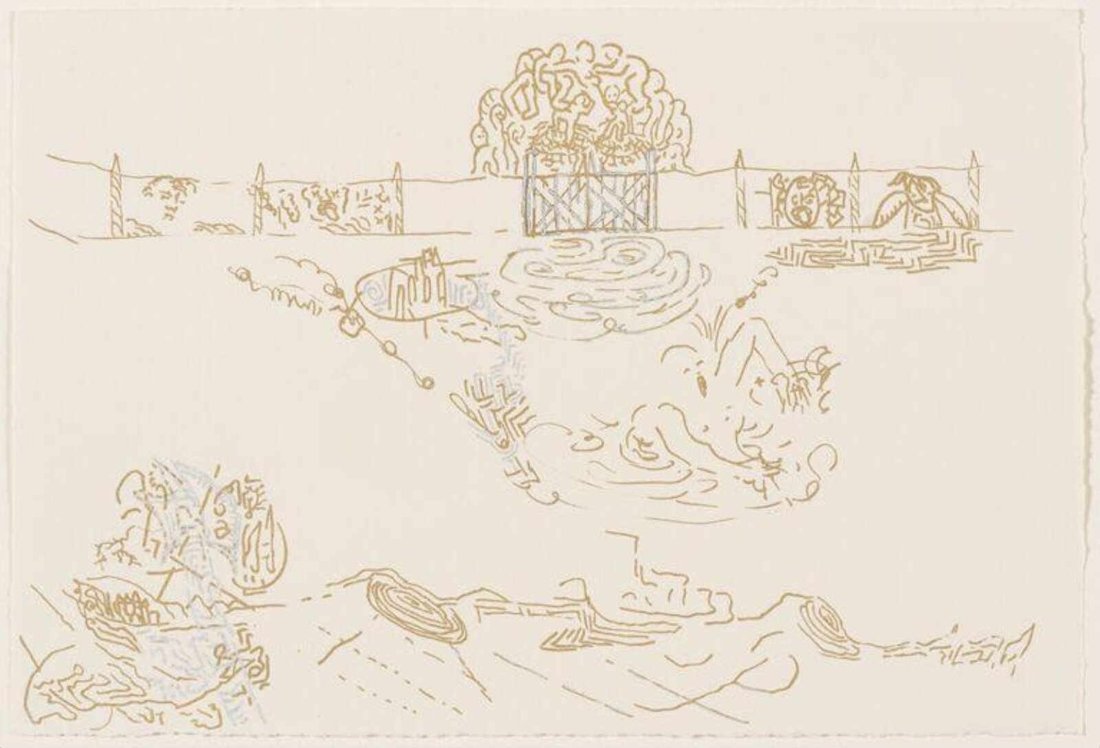 Crossing the River, David Leapman, 1988