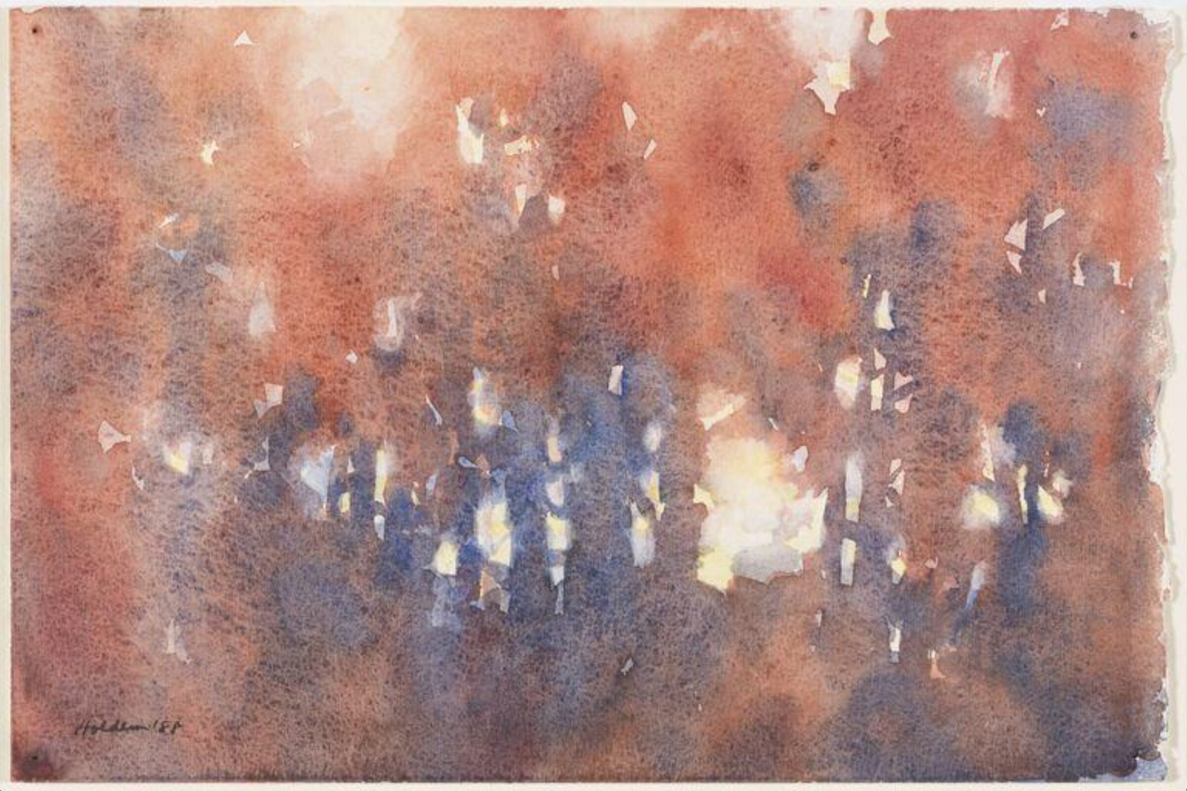 October Woods III, Donald holden, 1988