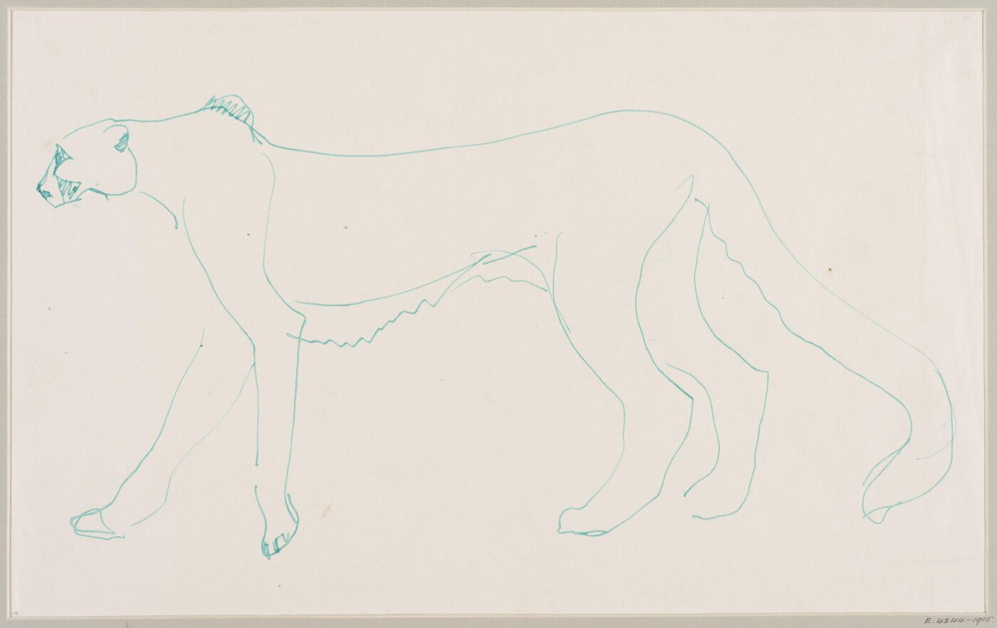 Henri Gaudier-Brzeska, Drawing