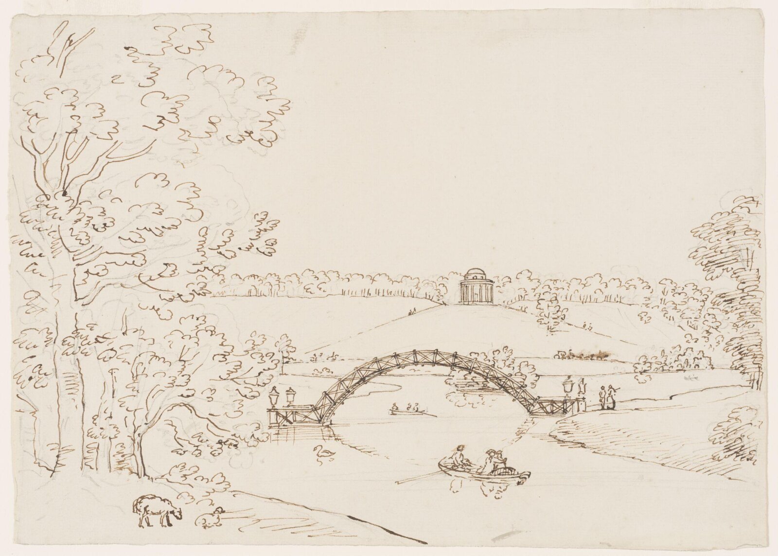 Drawing, Richard Colt Hoare, 1780-1800