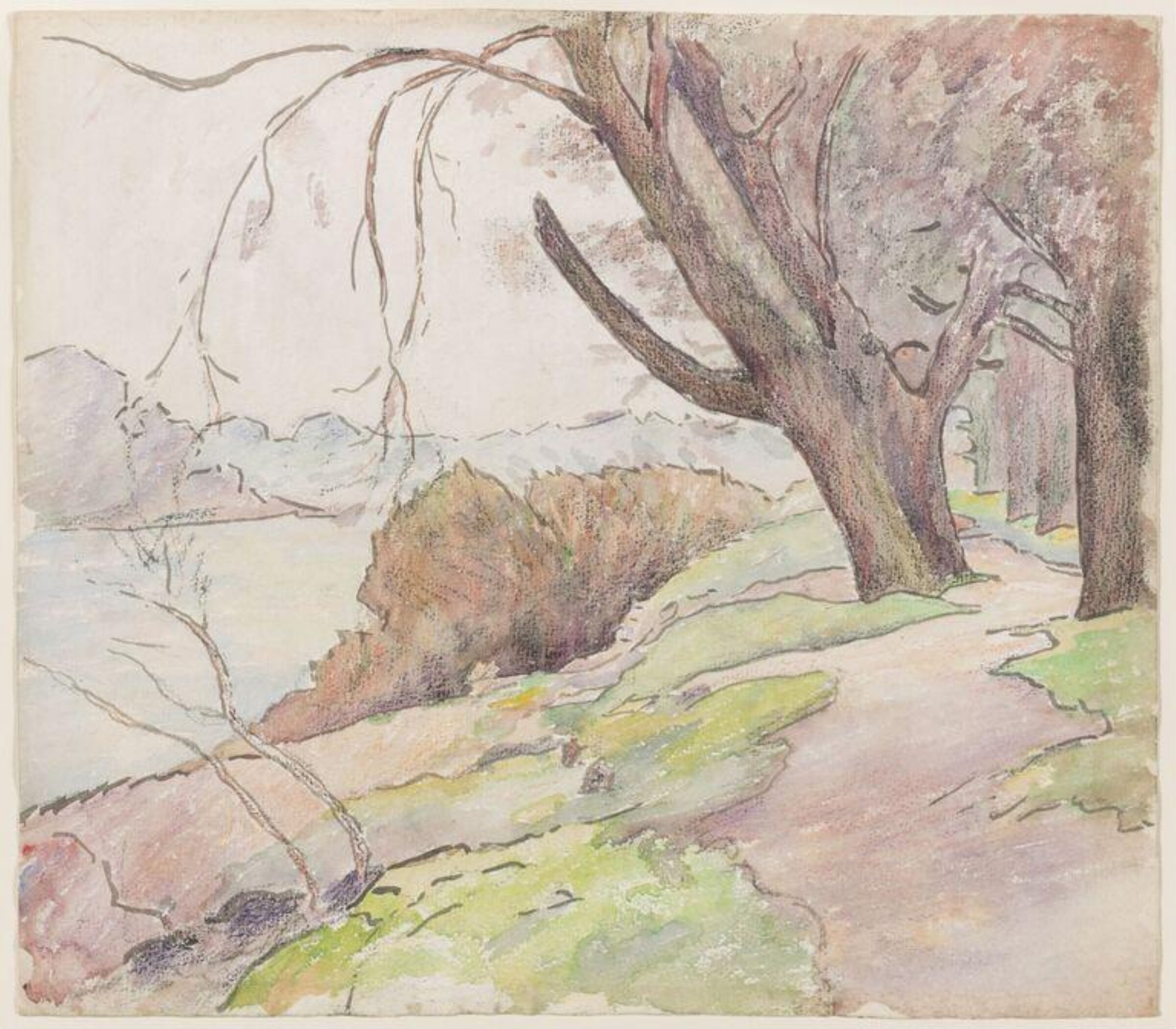 Towpath, Richmond, 1913, James Brown, 1913