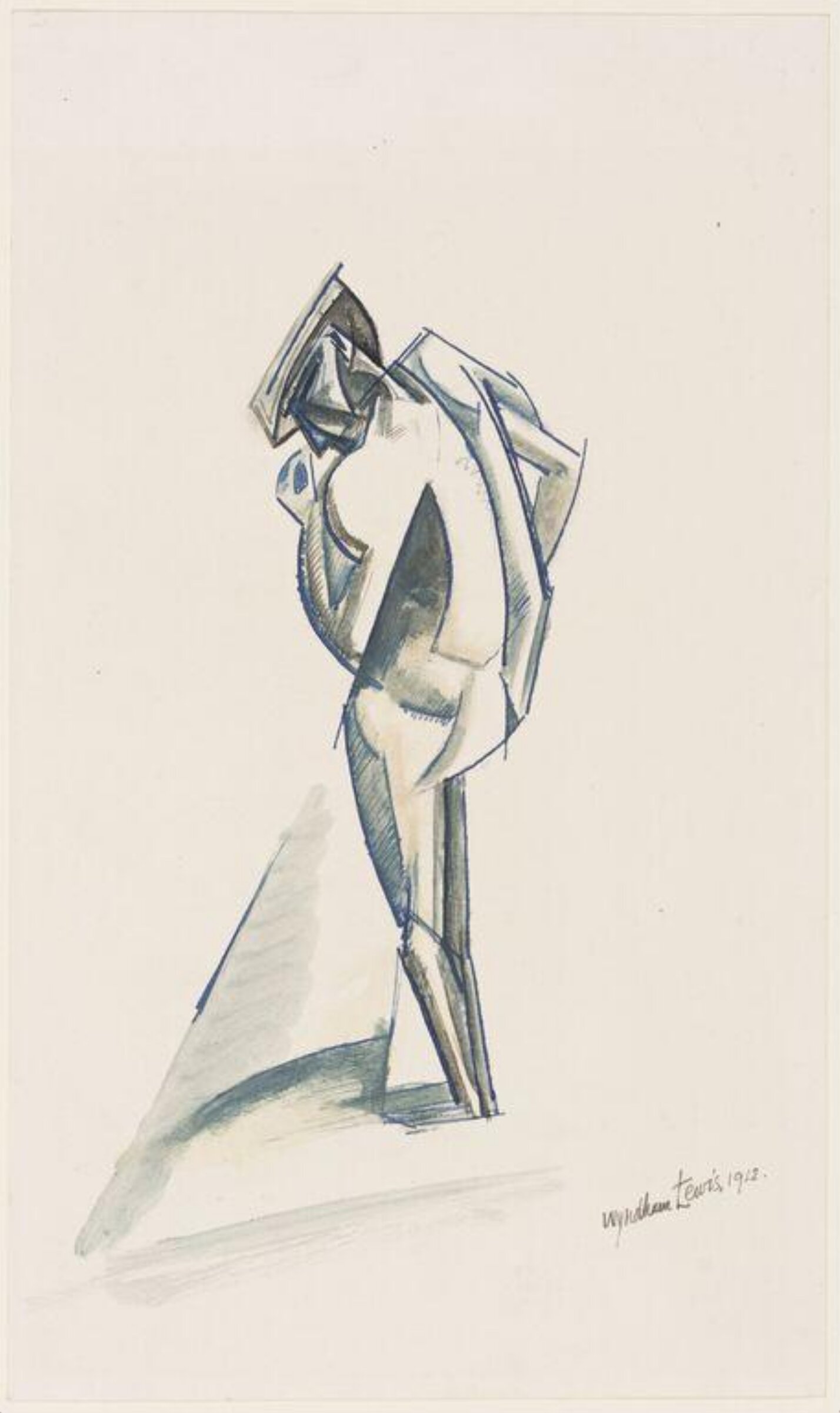 Le Penseur, Wyndham Lewis, 1912