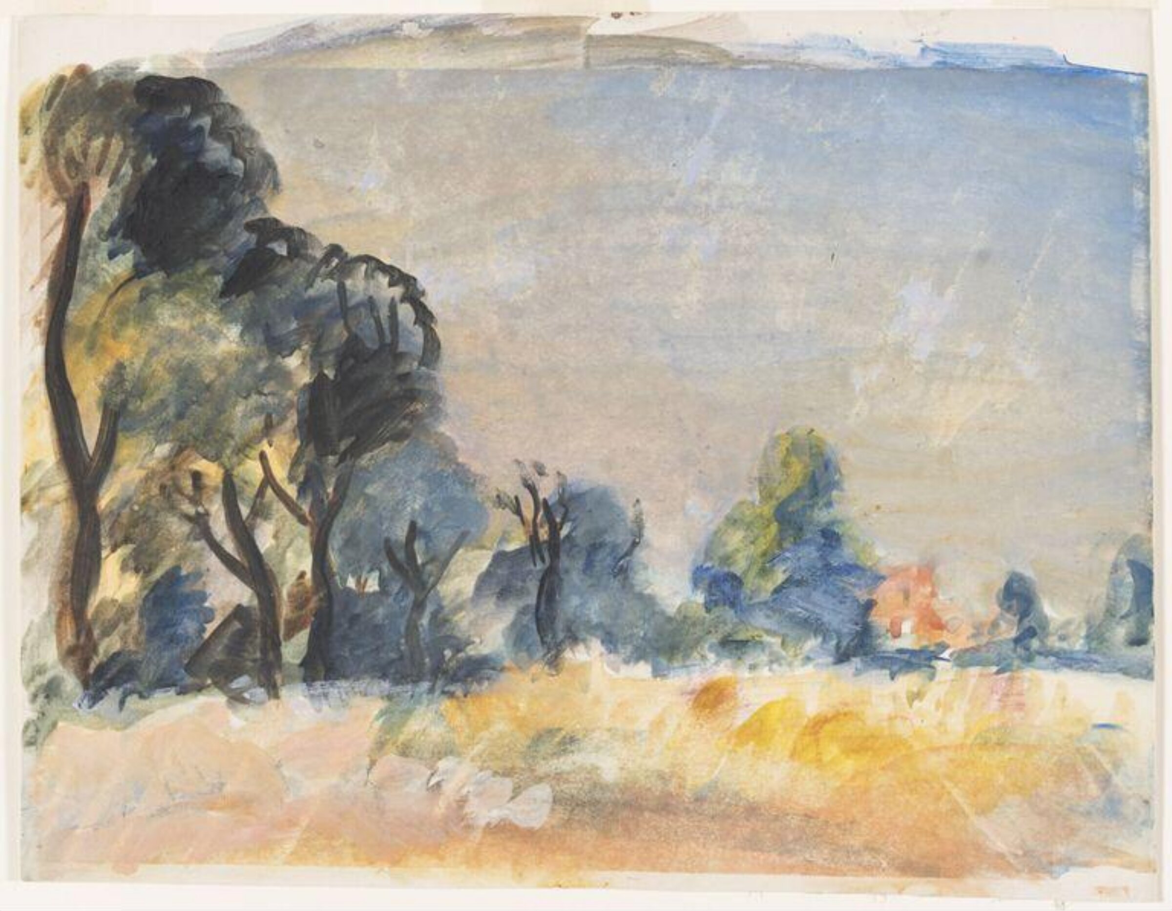 Landscape with trees, Robert Graham Dryden Alexander, ca. 1900-1945