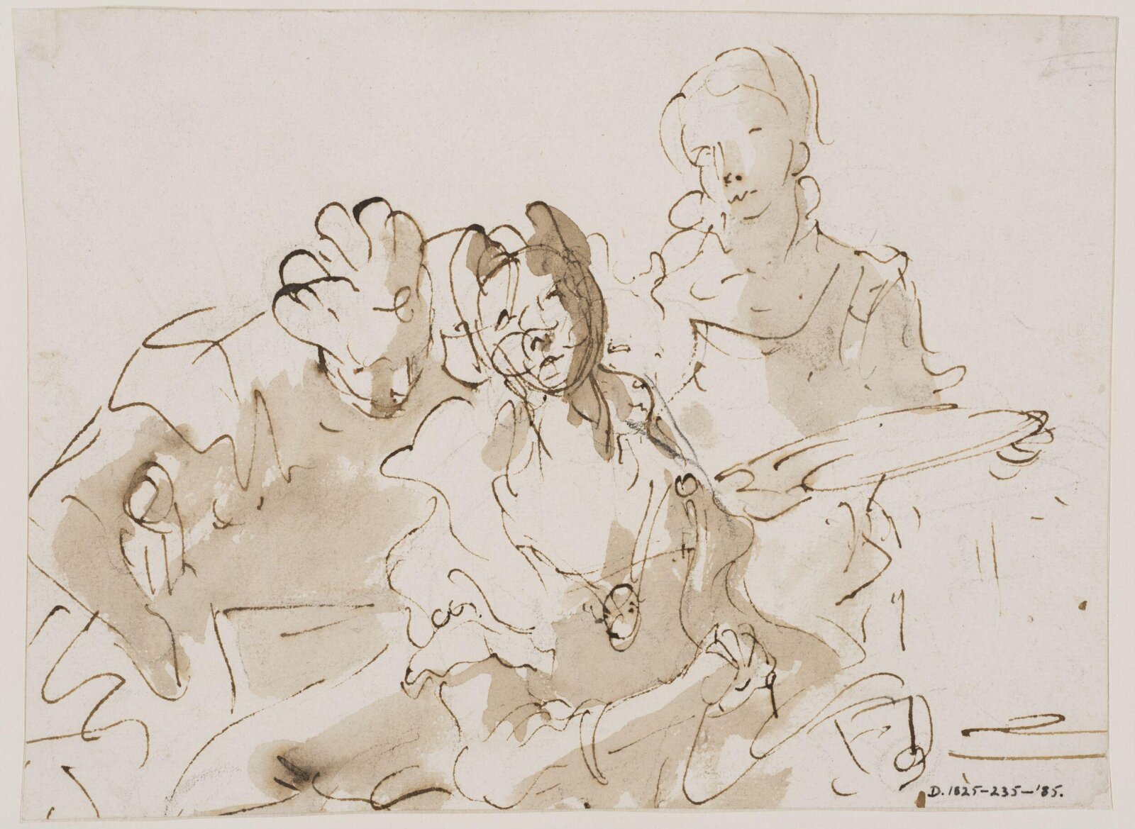 Cleopatra, Giovanni Battista Tiepolo, early 18th century