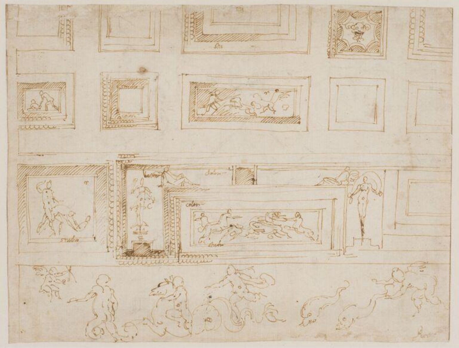 Drawing, Luzio Luzi, c. 1544