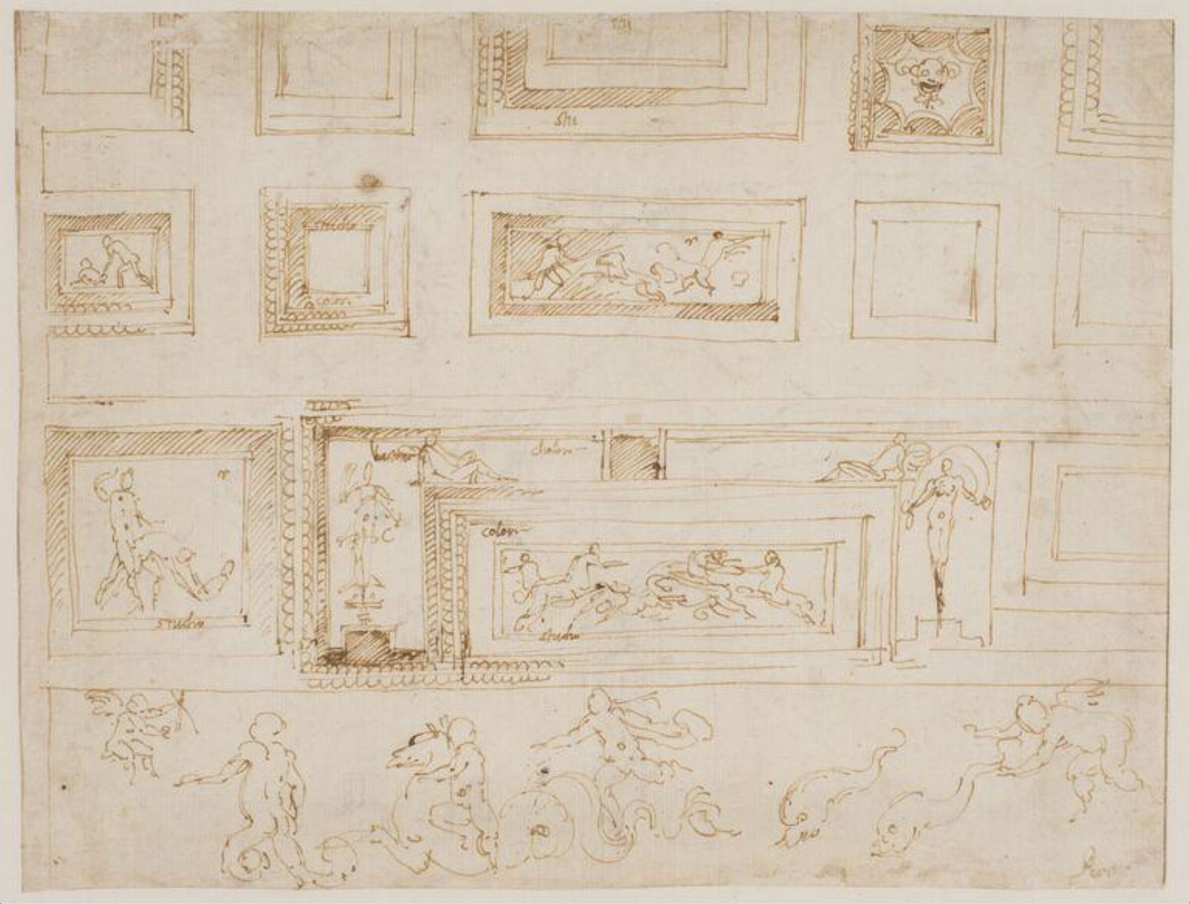 Drawing, Luzio Luzi, c. 1544