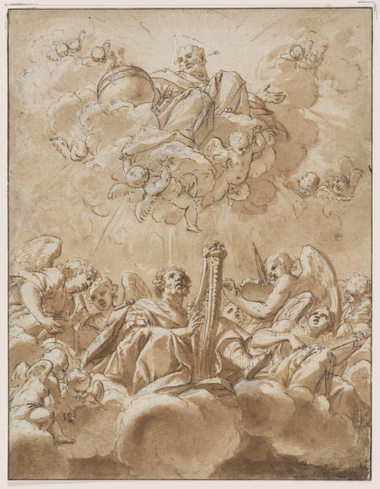 Drawing, mid 17th century