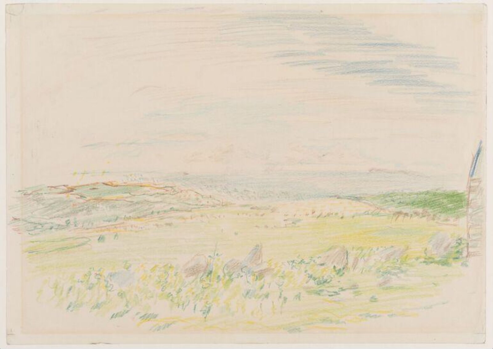 Landscape, Oskar Kokoschka, 1942