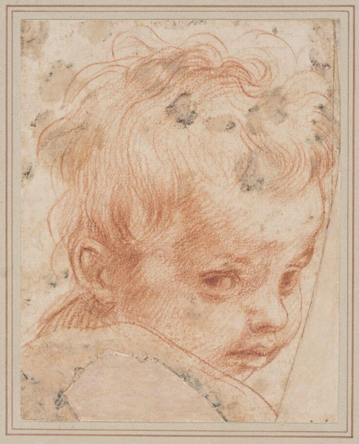 Study for the head of Jesus top image