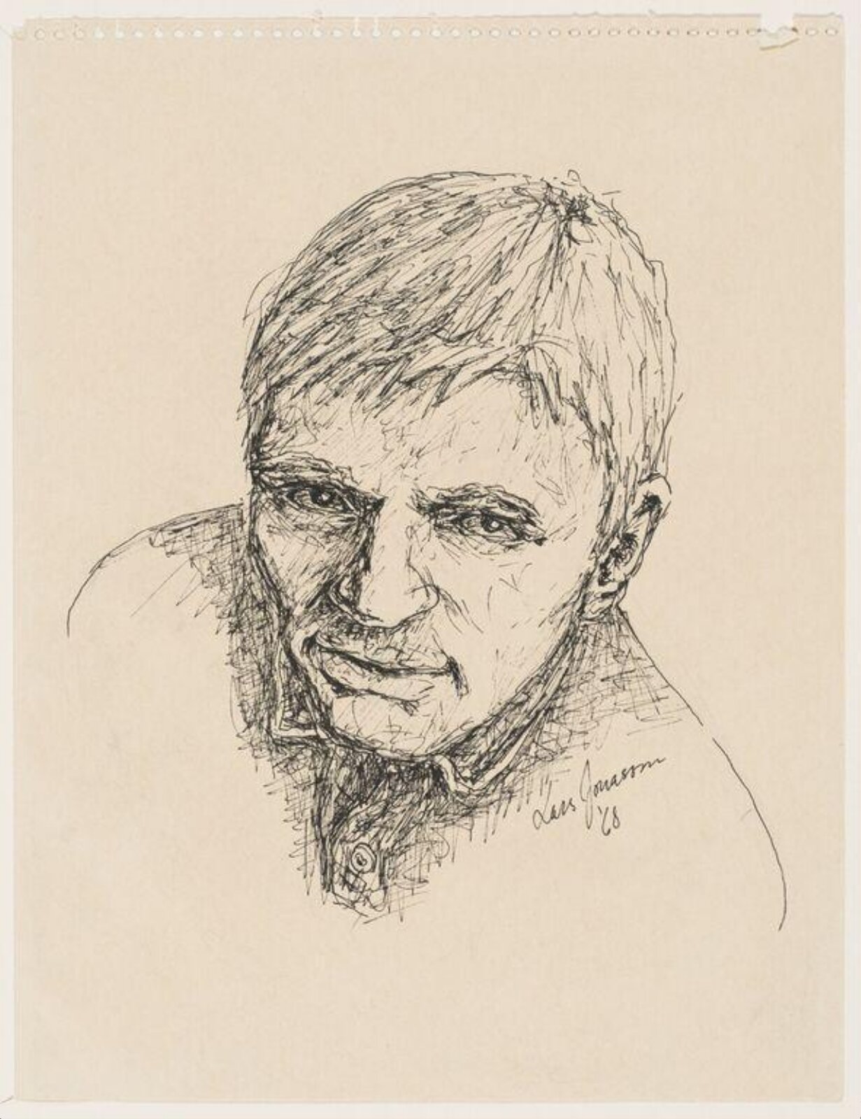 Drawing, Lars Jonasson, 1968