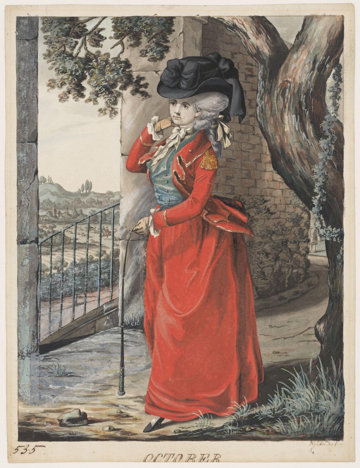 October, Robert Dighton, c.1785