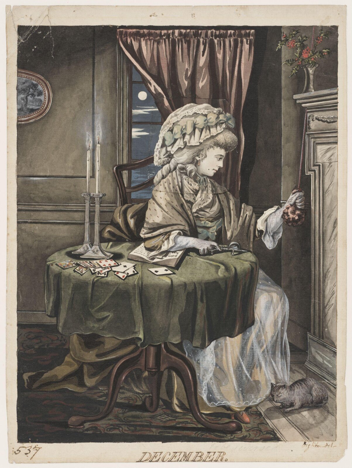 December, Robert Dighton, c.1785