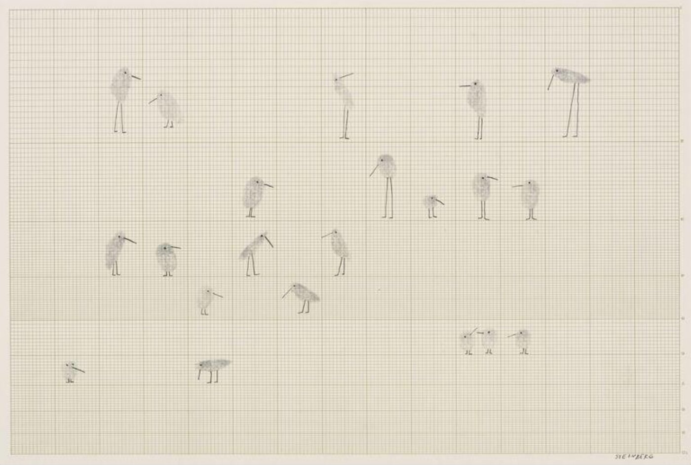 Saul Steinberg, Birds