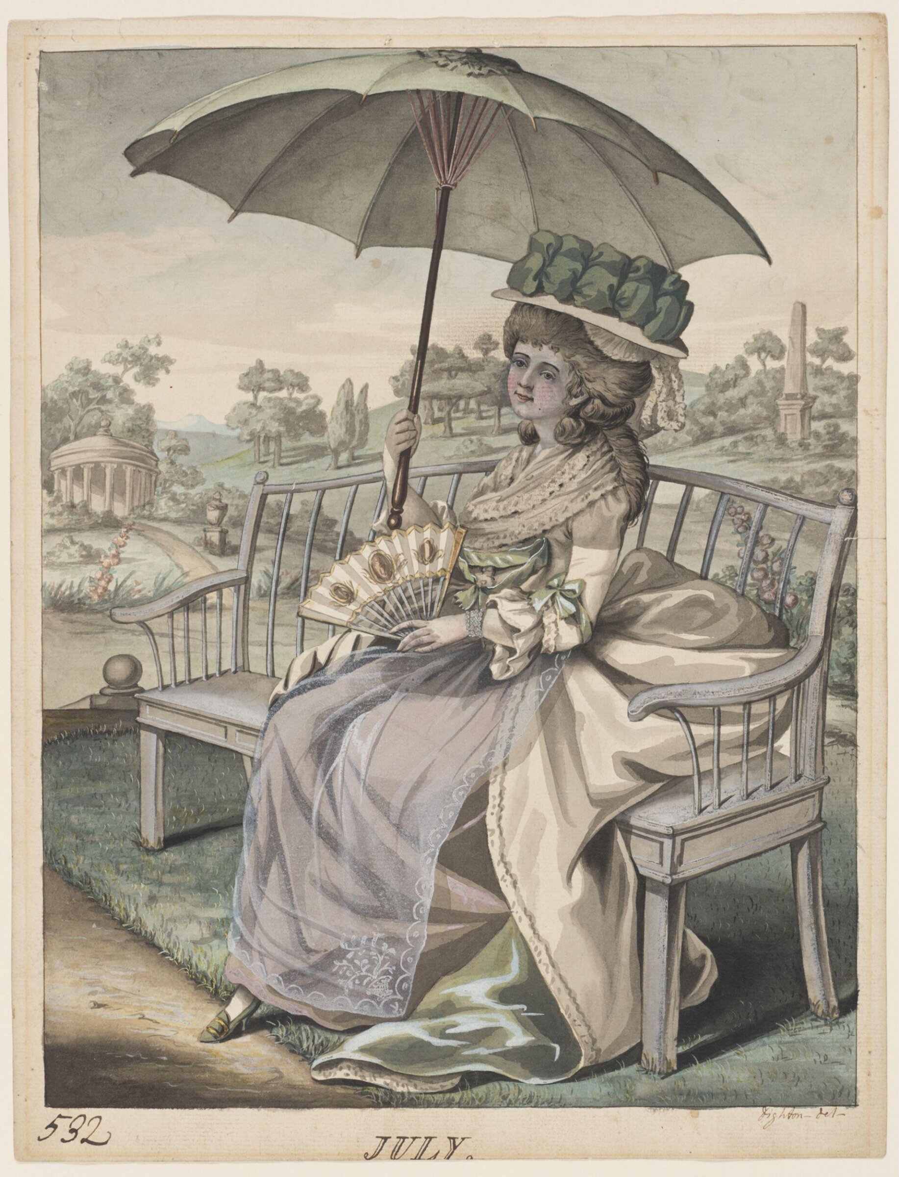 July, Robert Dighton, c.1785